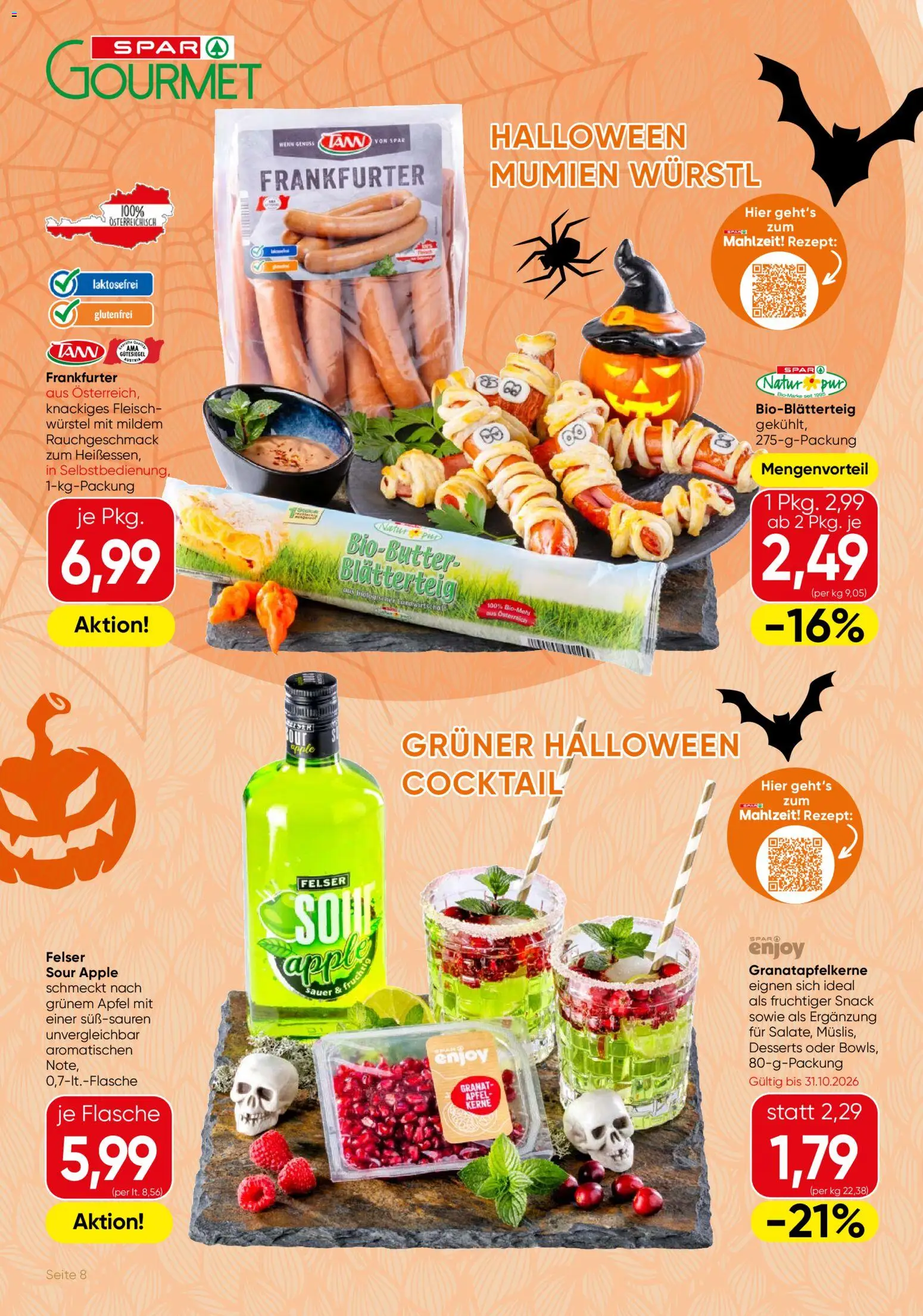 SPAR Gourmet Flugblatt Flugblatt in Österreich
