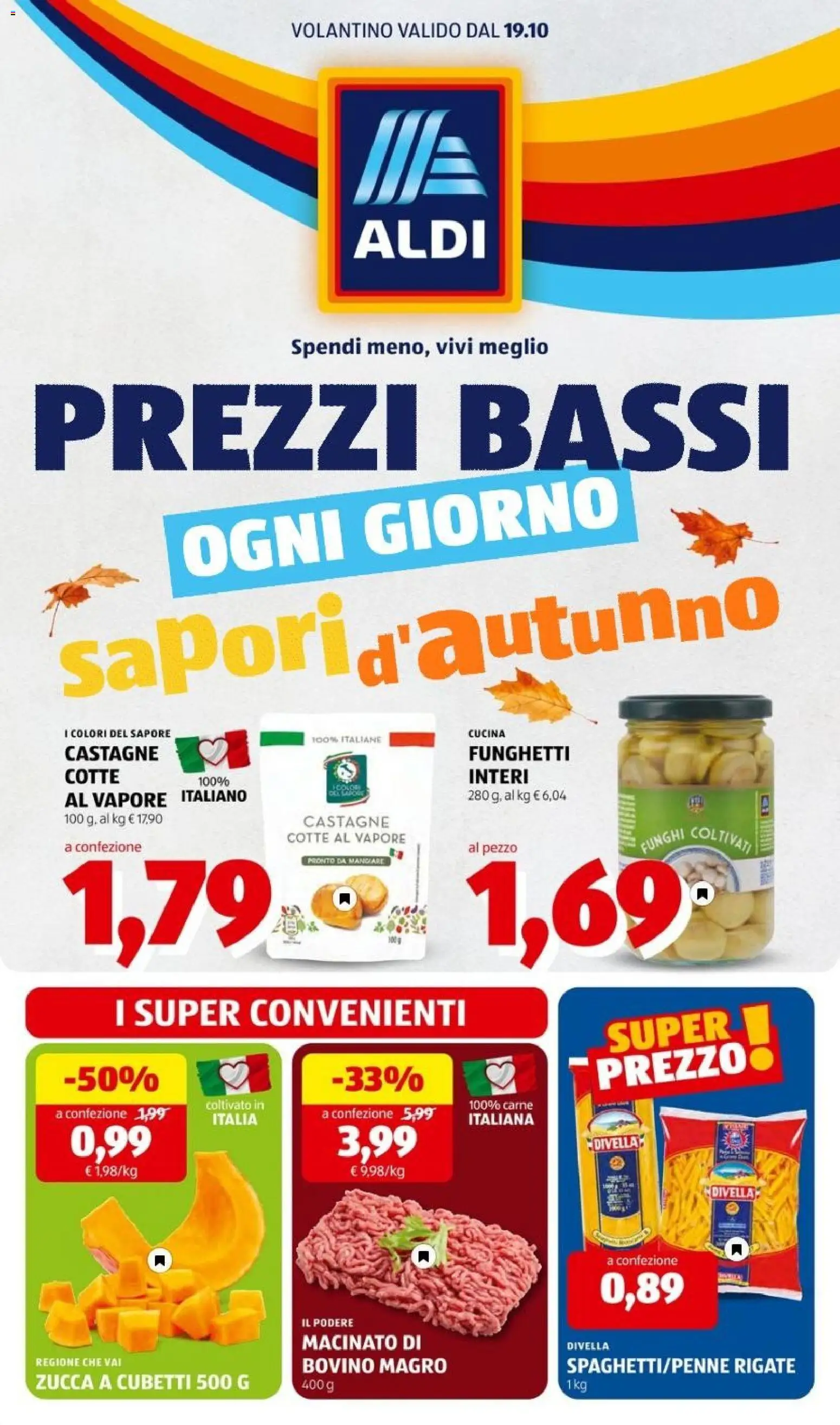 Aldi volantino Volantino in Italy
