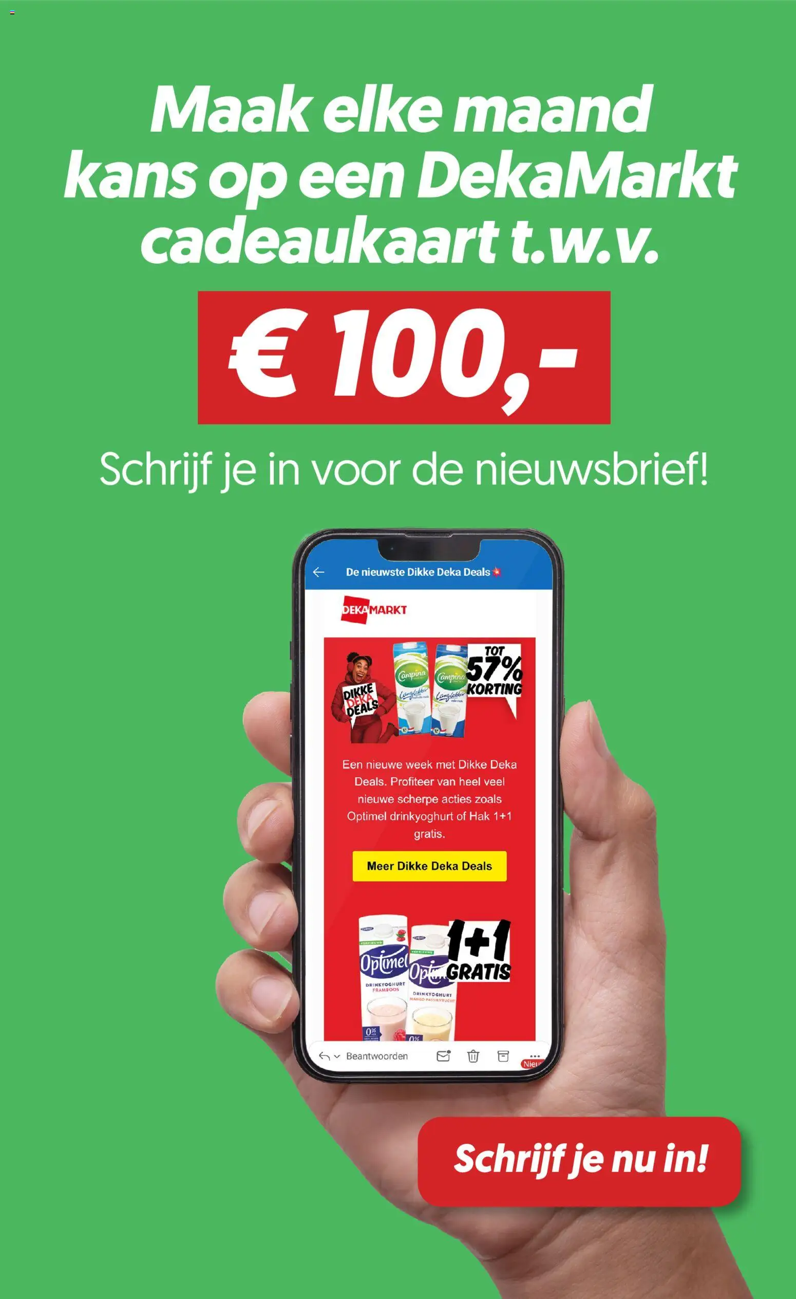 Dekamarkt folder Folder in Nederland