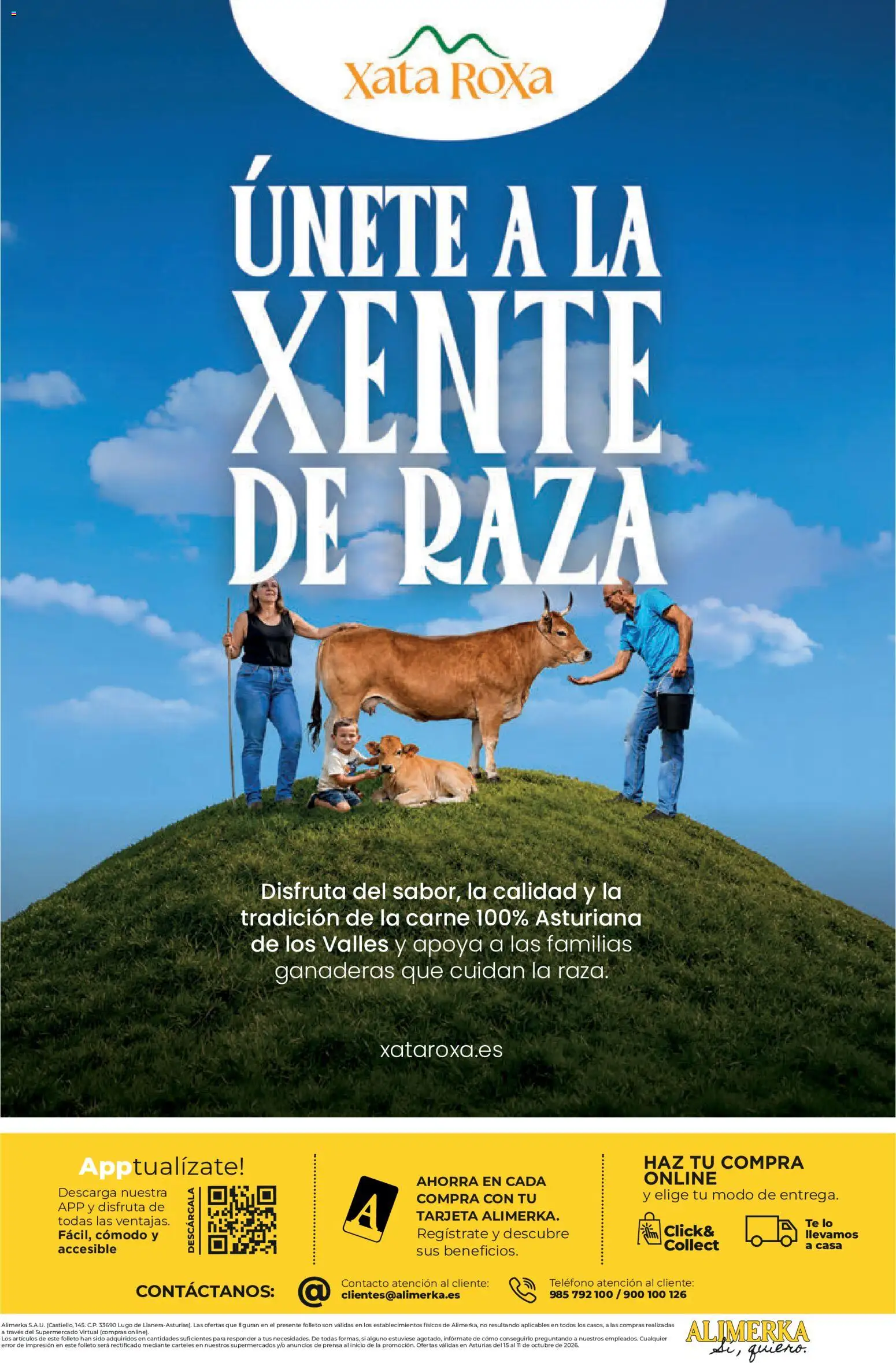 Alimerka folleto Folleto in España