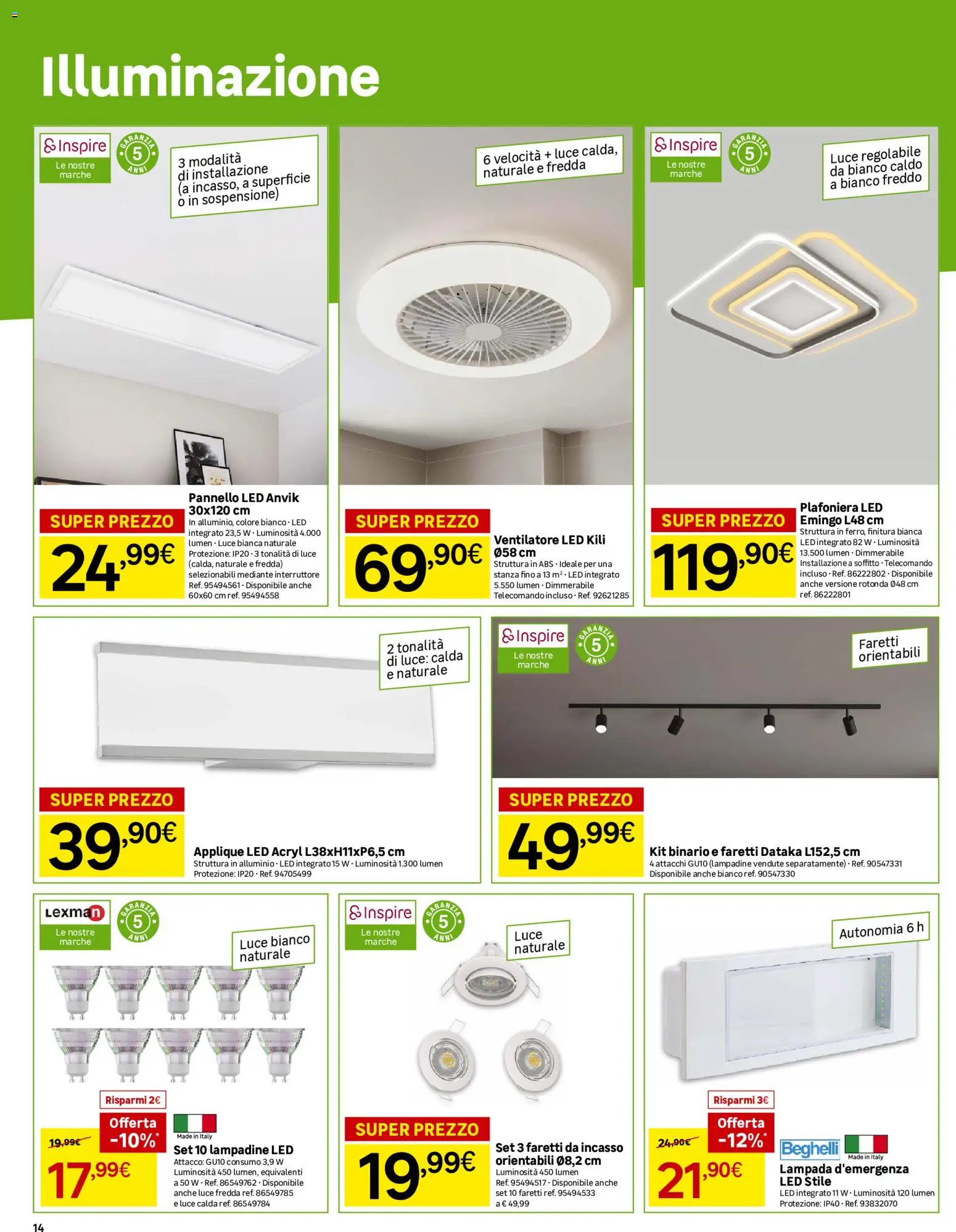 Leroy Merlin catalogo Volantino in Italy