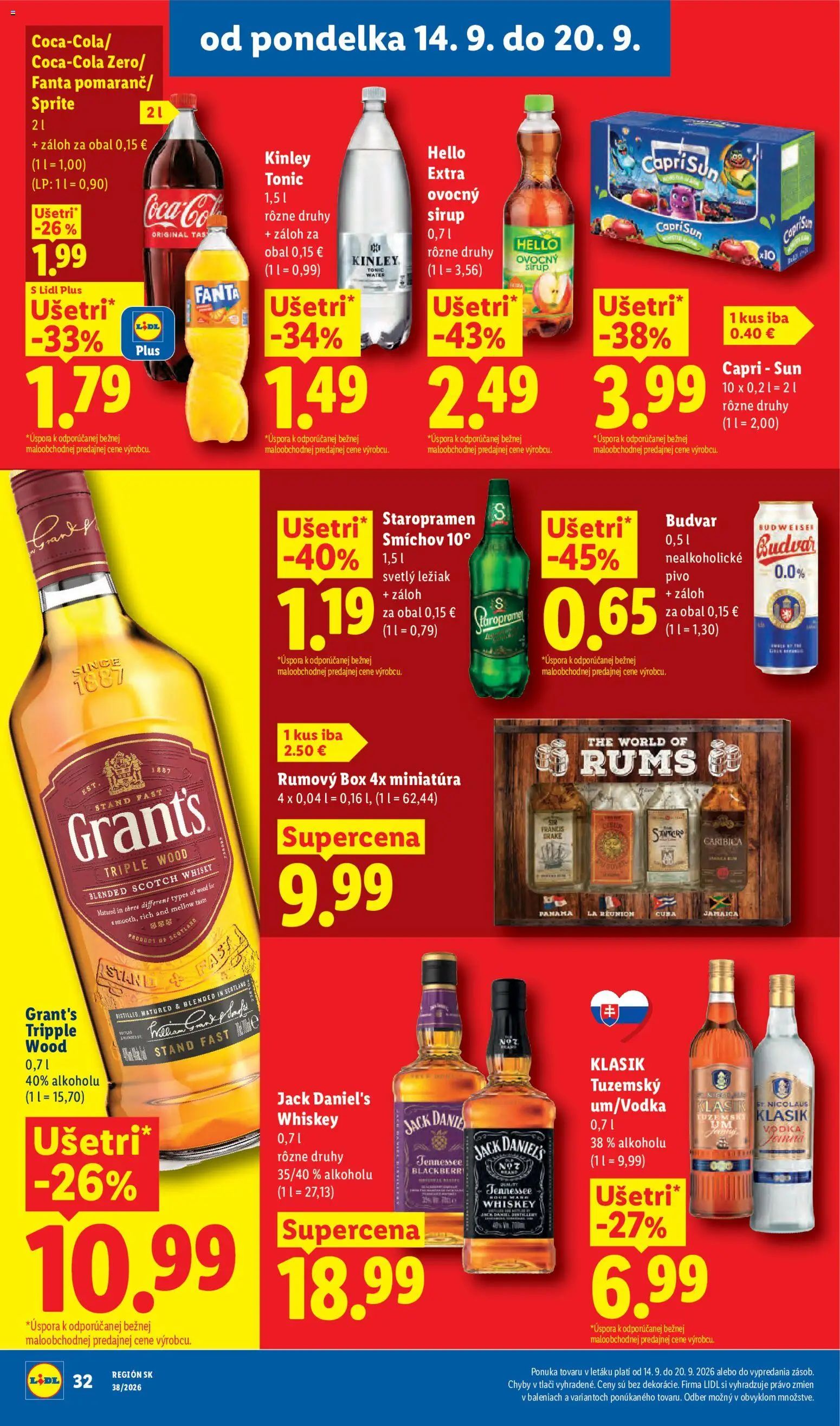 Lidl leták Leták in Slovensko