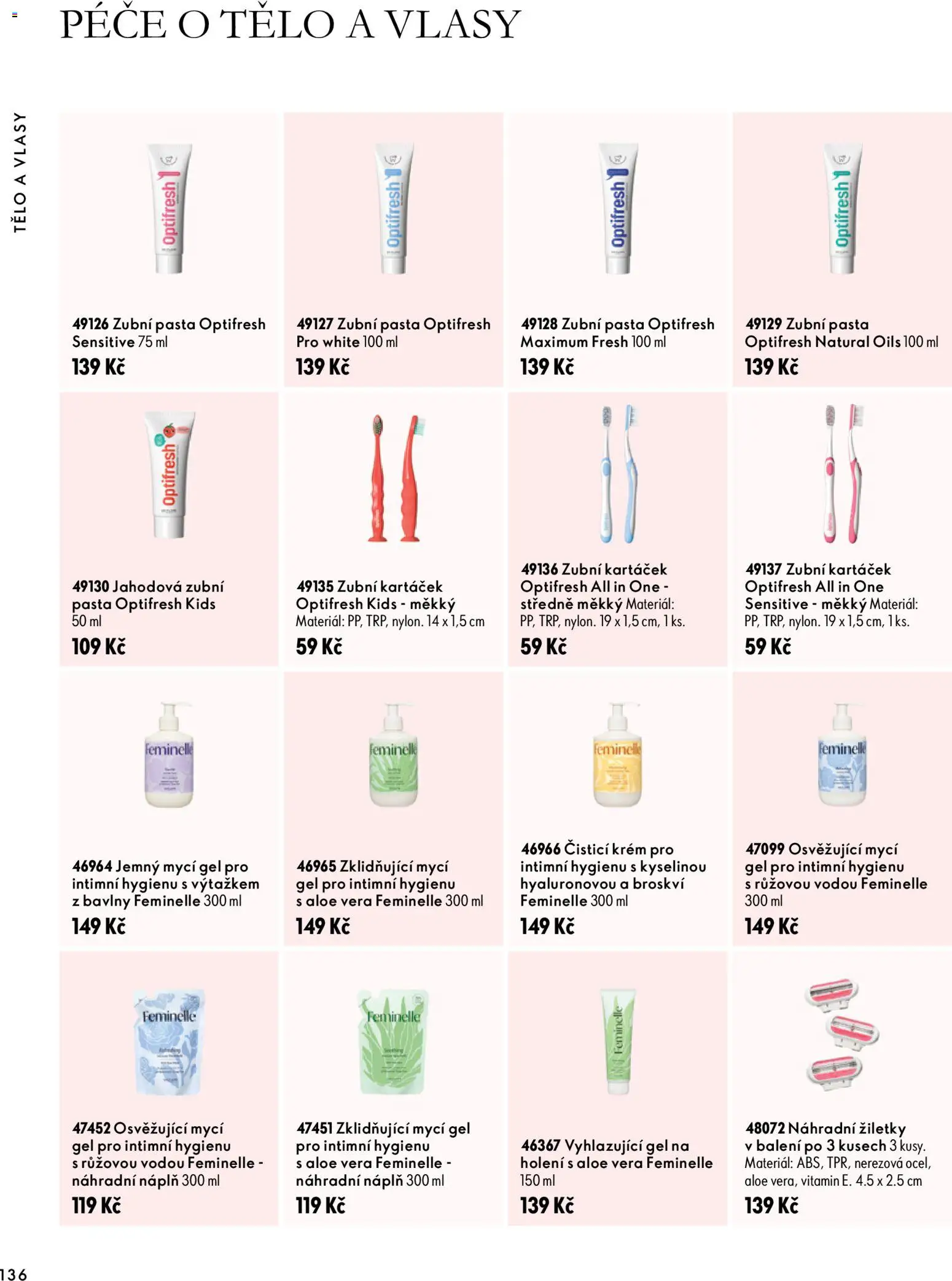 Oriflame katalog Novage+ Proceuticals Leták in Česko