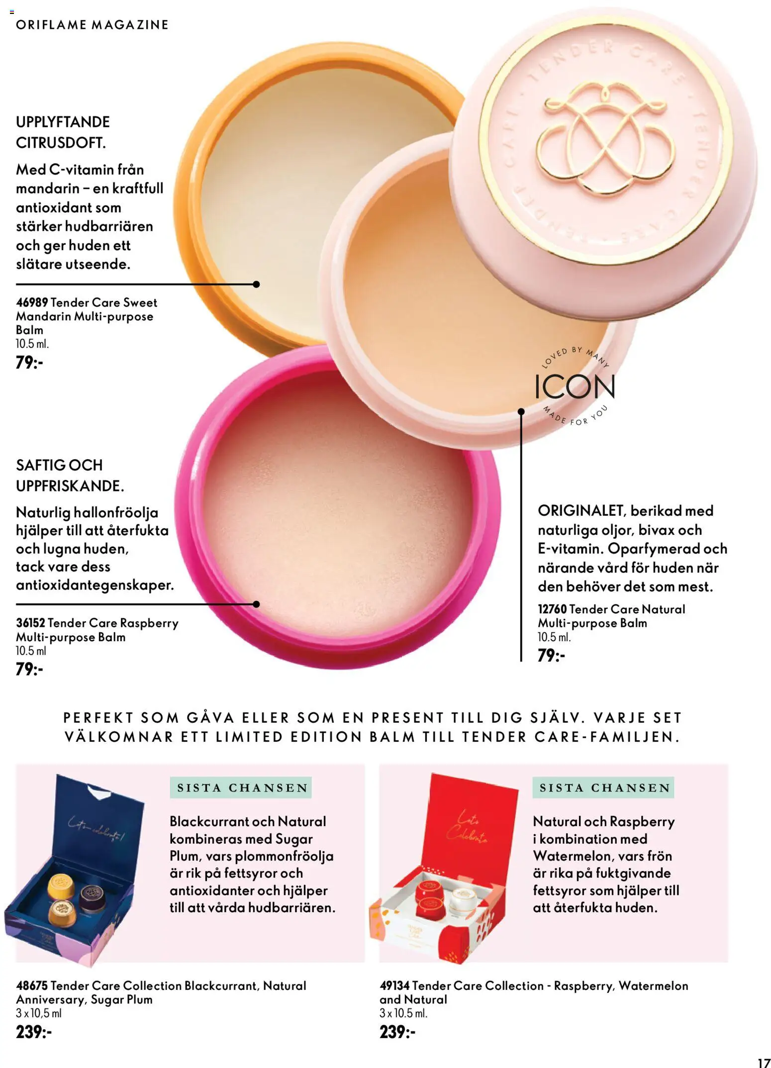 Oriflame erbjudanden 14/26 Reklamblad in Sverige