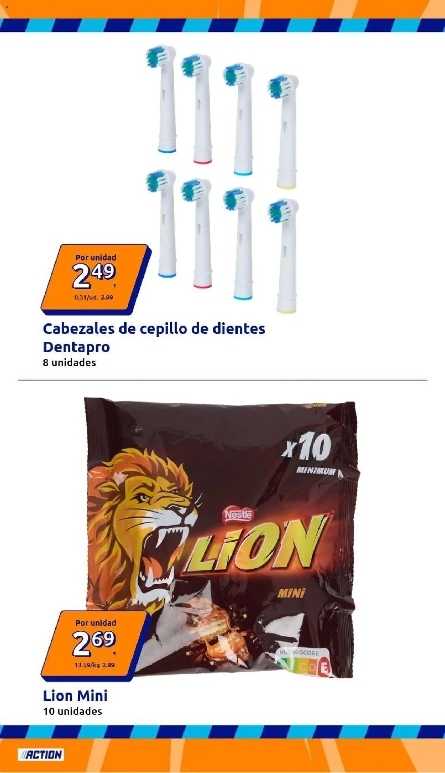 Action folleto Folleto in España
