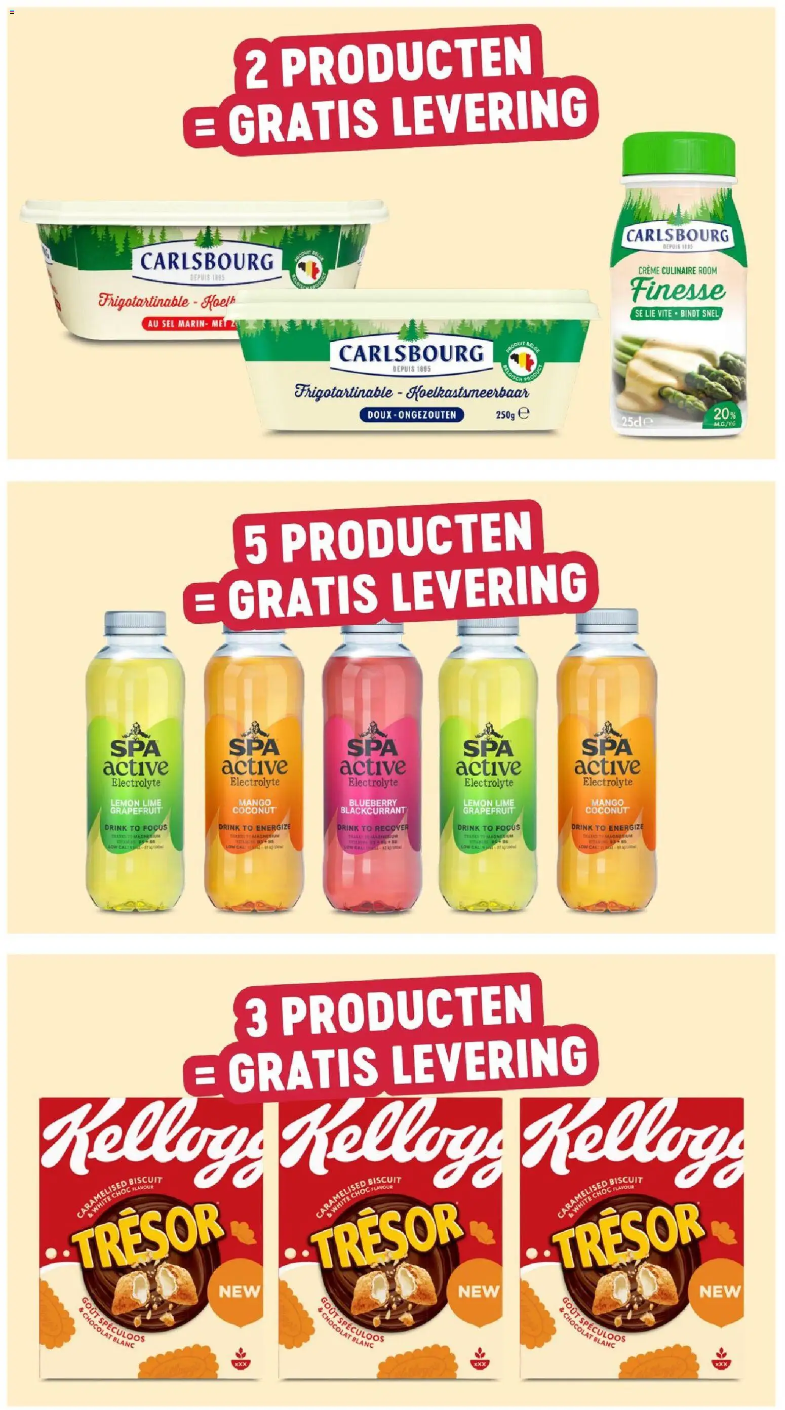 Delhaize folder Folder in België