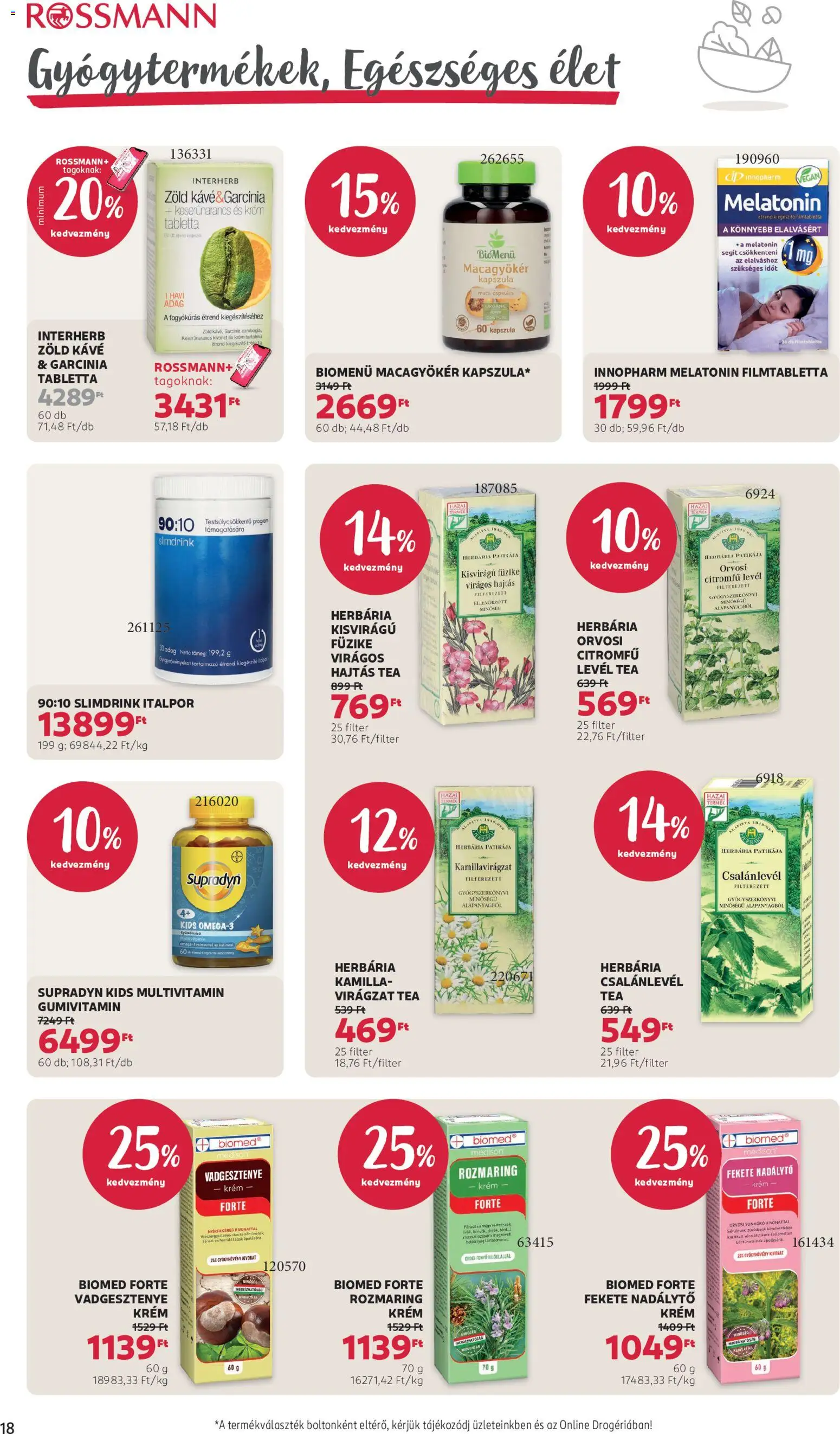 Rossmann Akciós Újság 2026.07.06.-tól/töl - fantasztikus ajánlatokat! 🛍️ | Magyarország