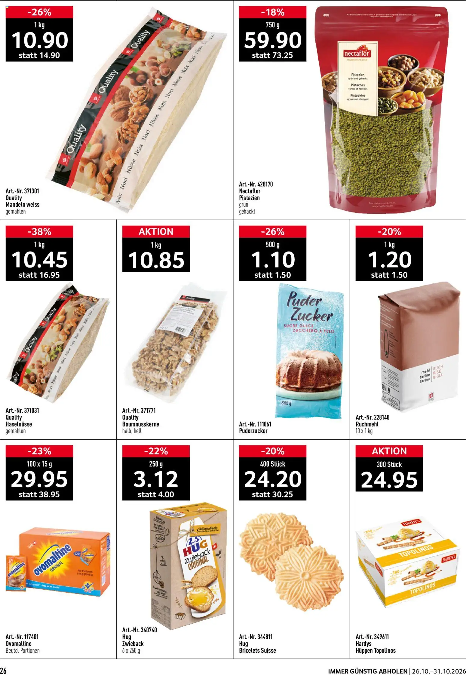 Prodega aktionen Prospekt in Schweiz