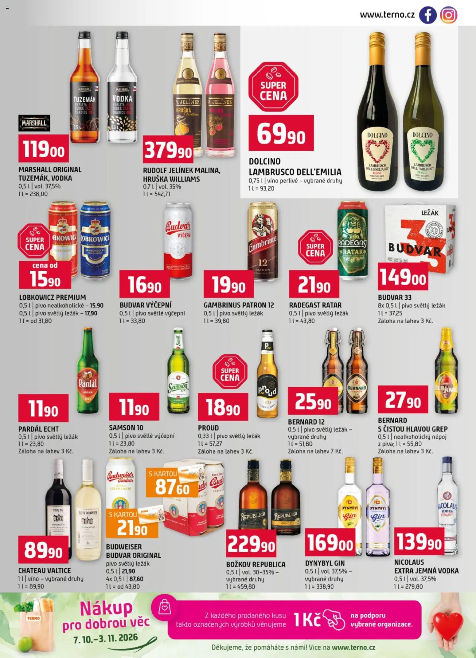 Terno leták Leták in Česko