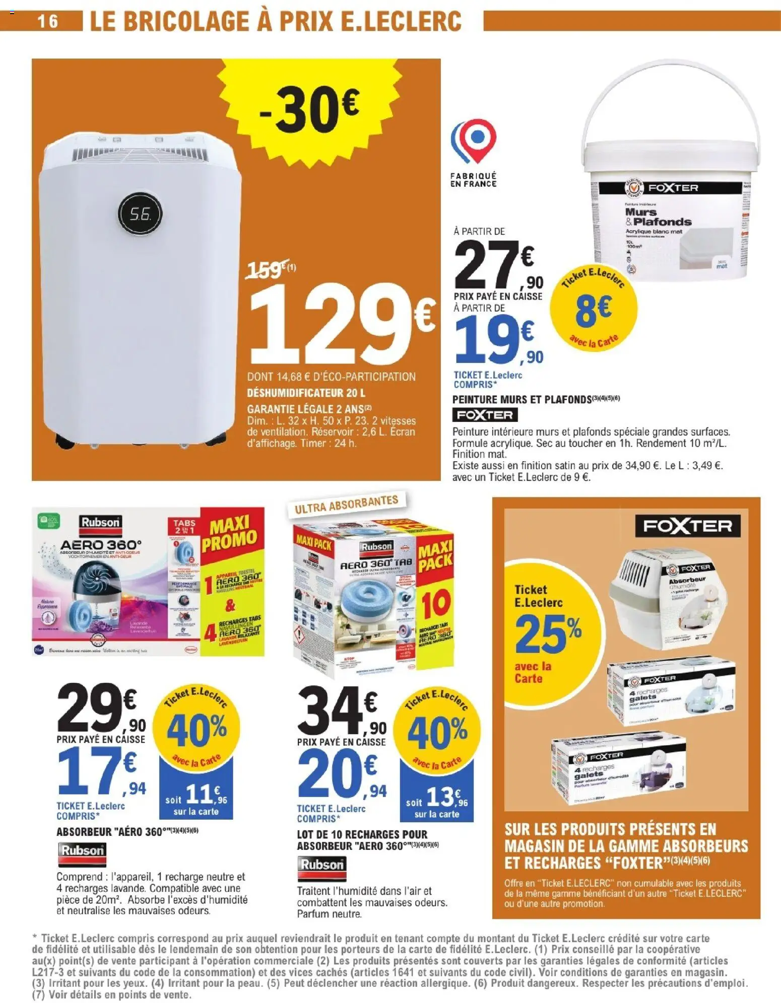 Brico E.Leclerc catalogue Jardin Catalogue in France