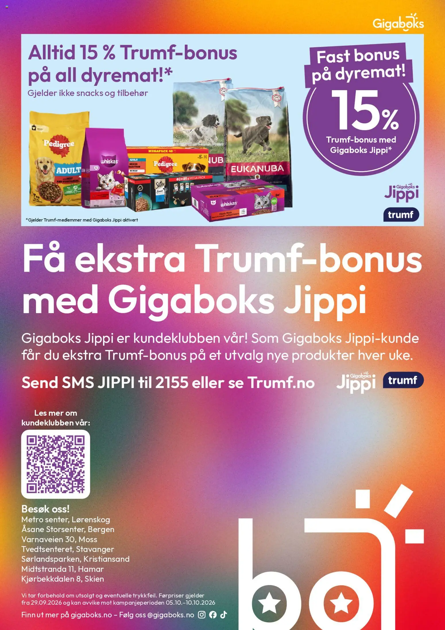 Gigaboks kundeavis Kundeavis in Norge
