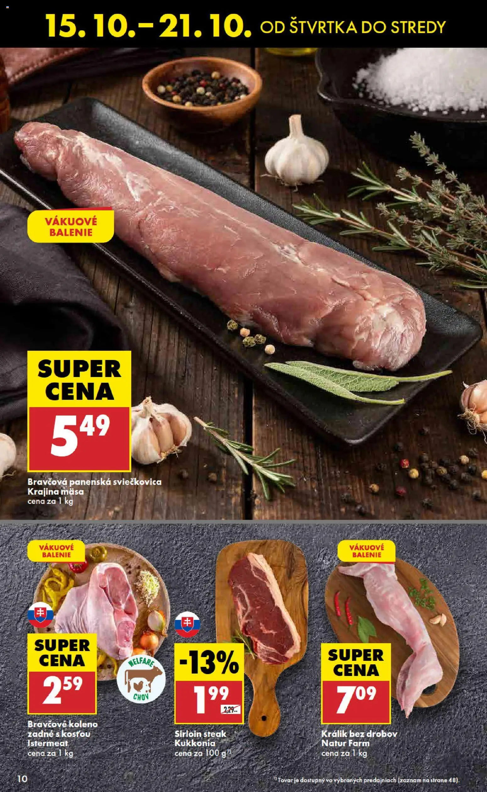 Biedronka leták Leták in Slovensko
