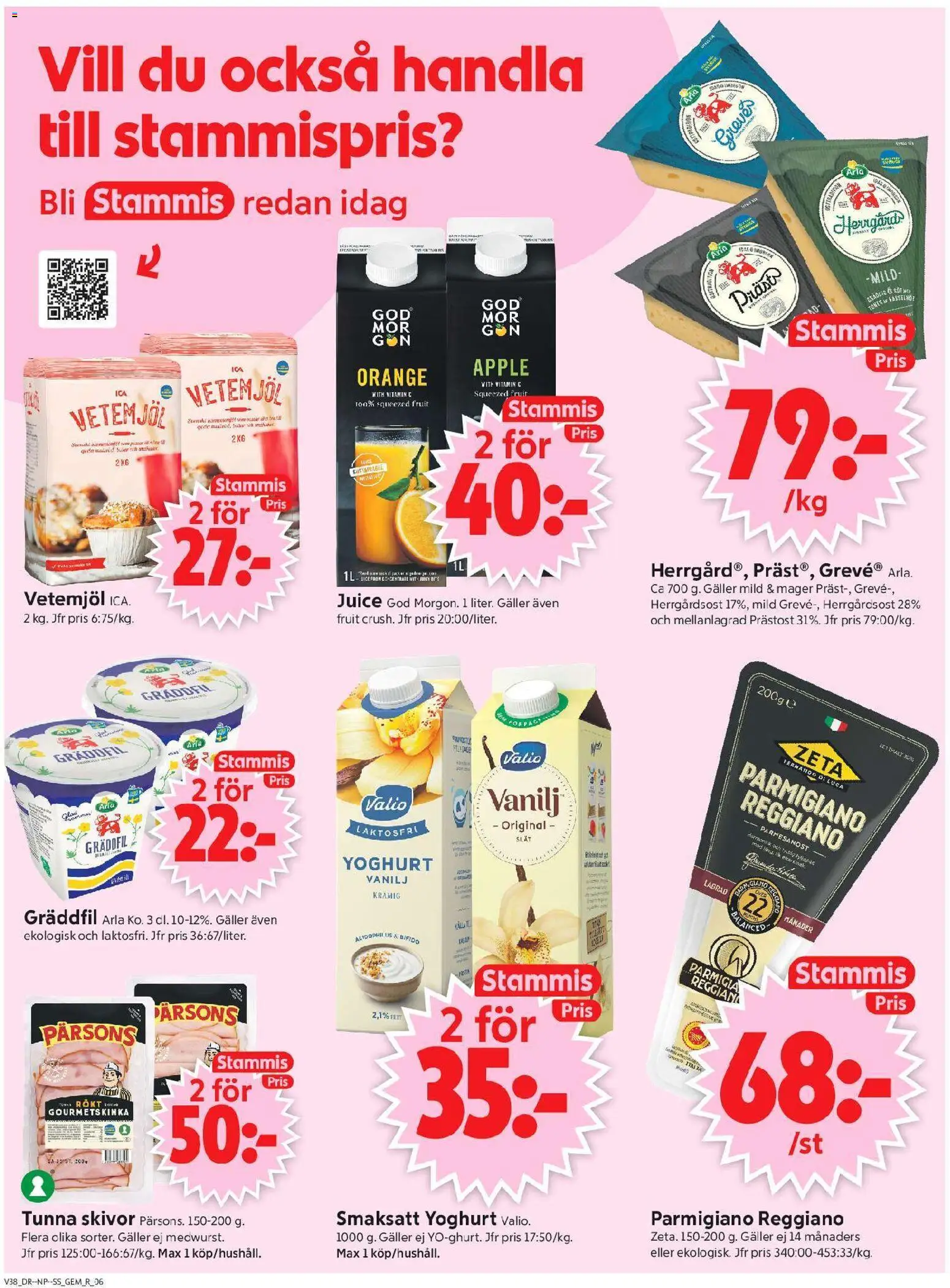 ICA Supermarket erbjudanden Reklamblad in Sverige