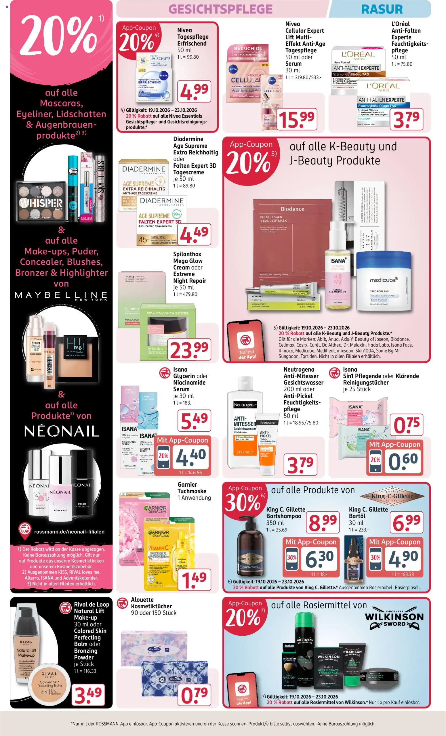 Rossmann Pre Black Week Prospekt in Deutschland