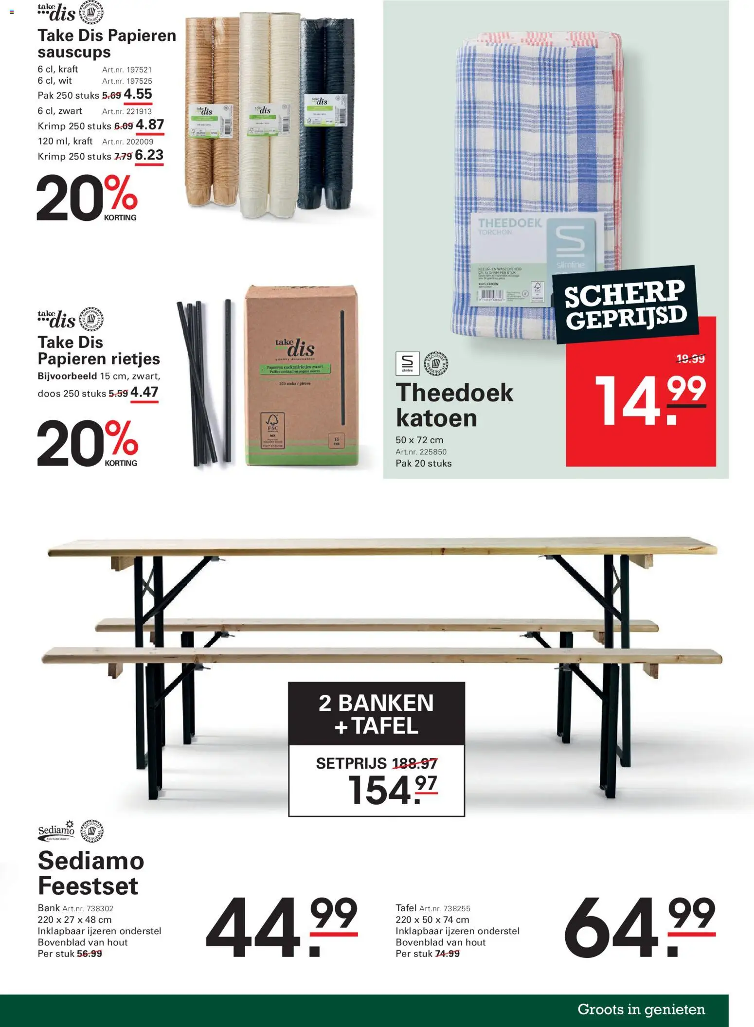 Sligro folder Folder in Nederland