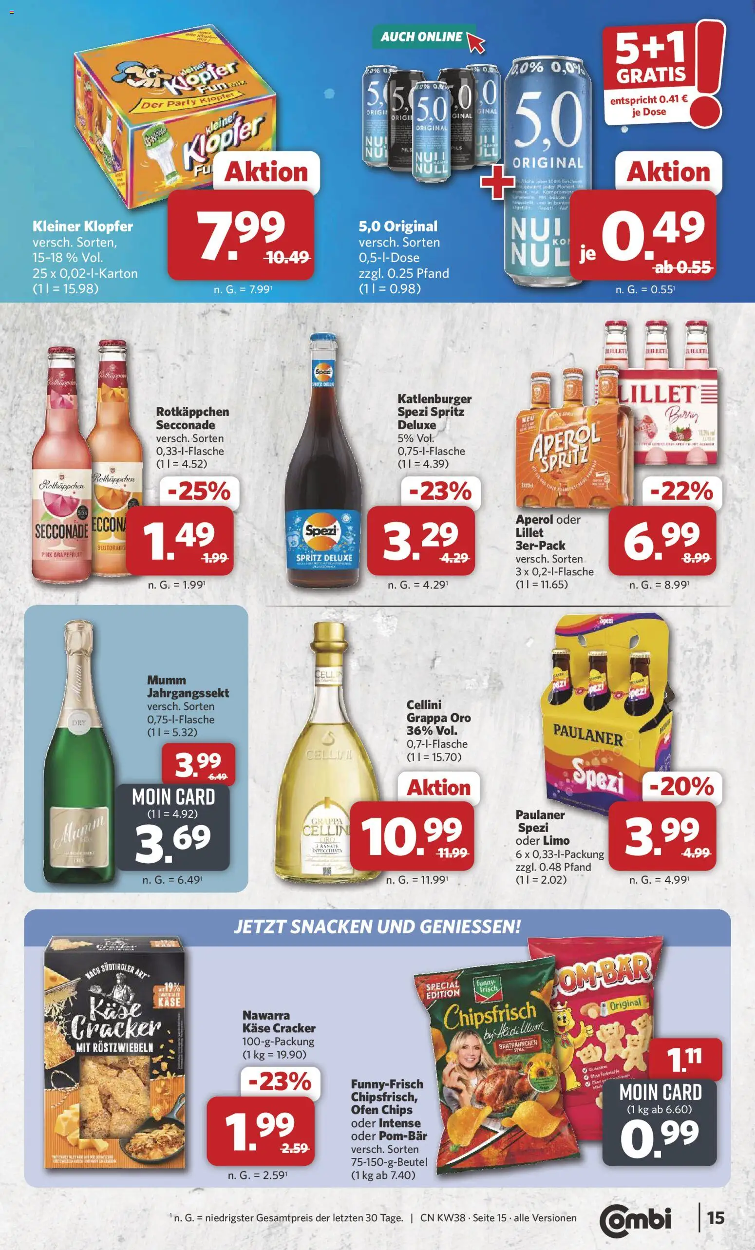 Combi Prospekt Prospekt in Deutschland