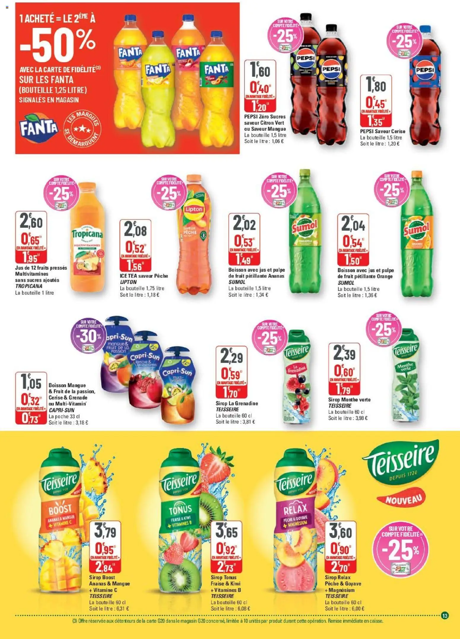 G20 Supermarchés catalogue Catalogue in France