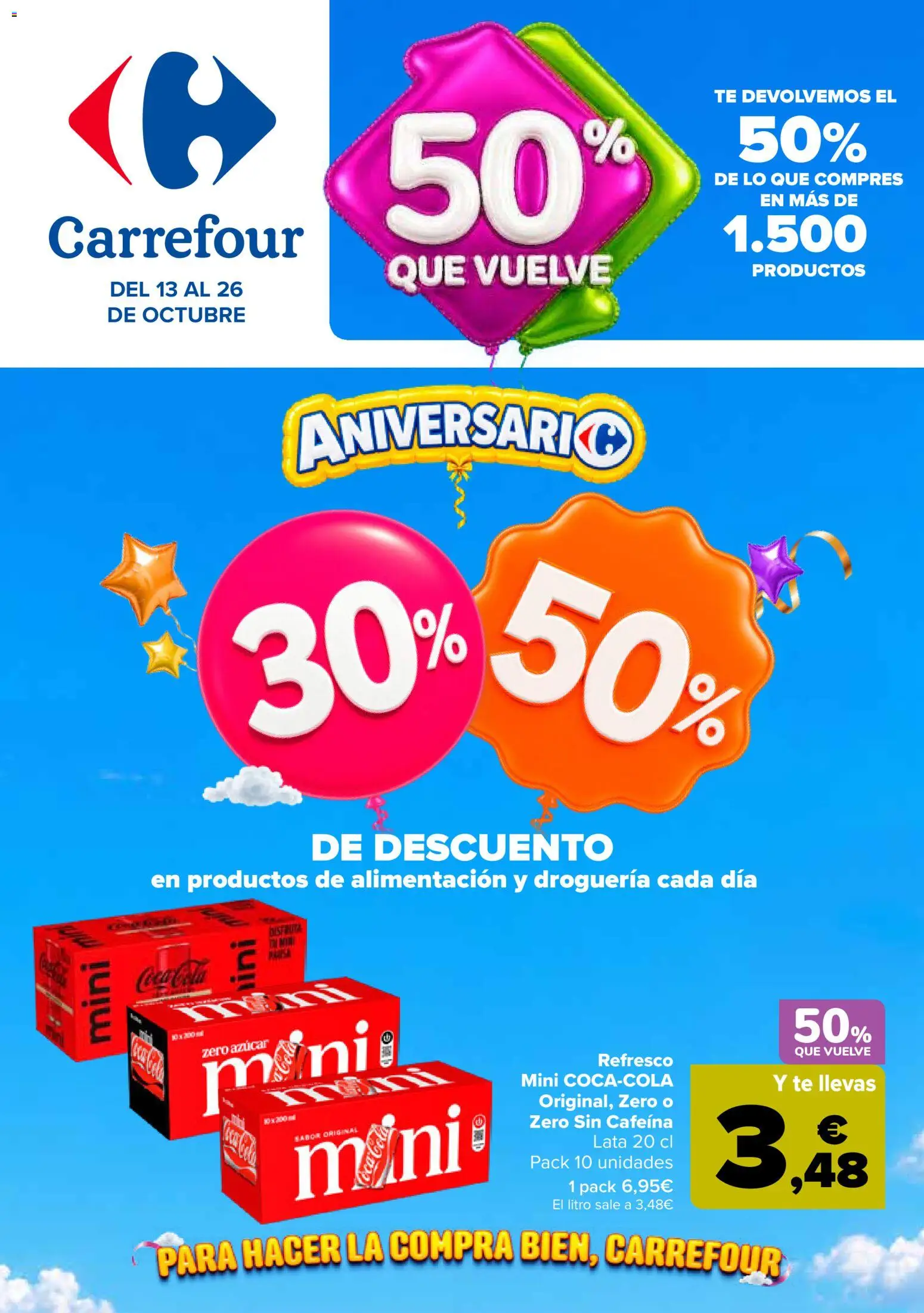 Carrefour folleto Folleto in España