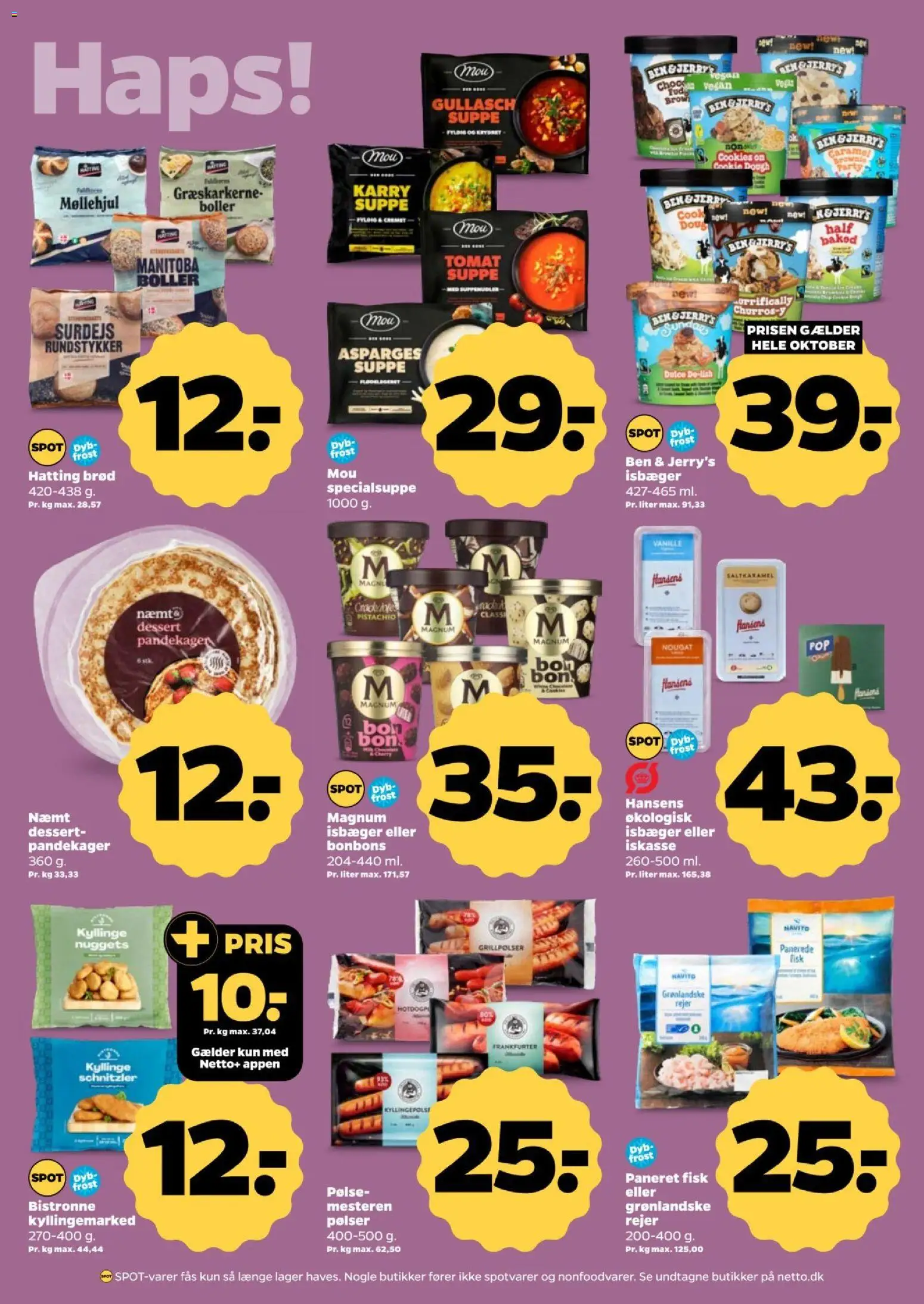 Netto - Tilbudsavis uge 42 Tilbudsavis in Danmark
