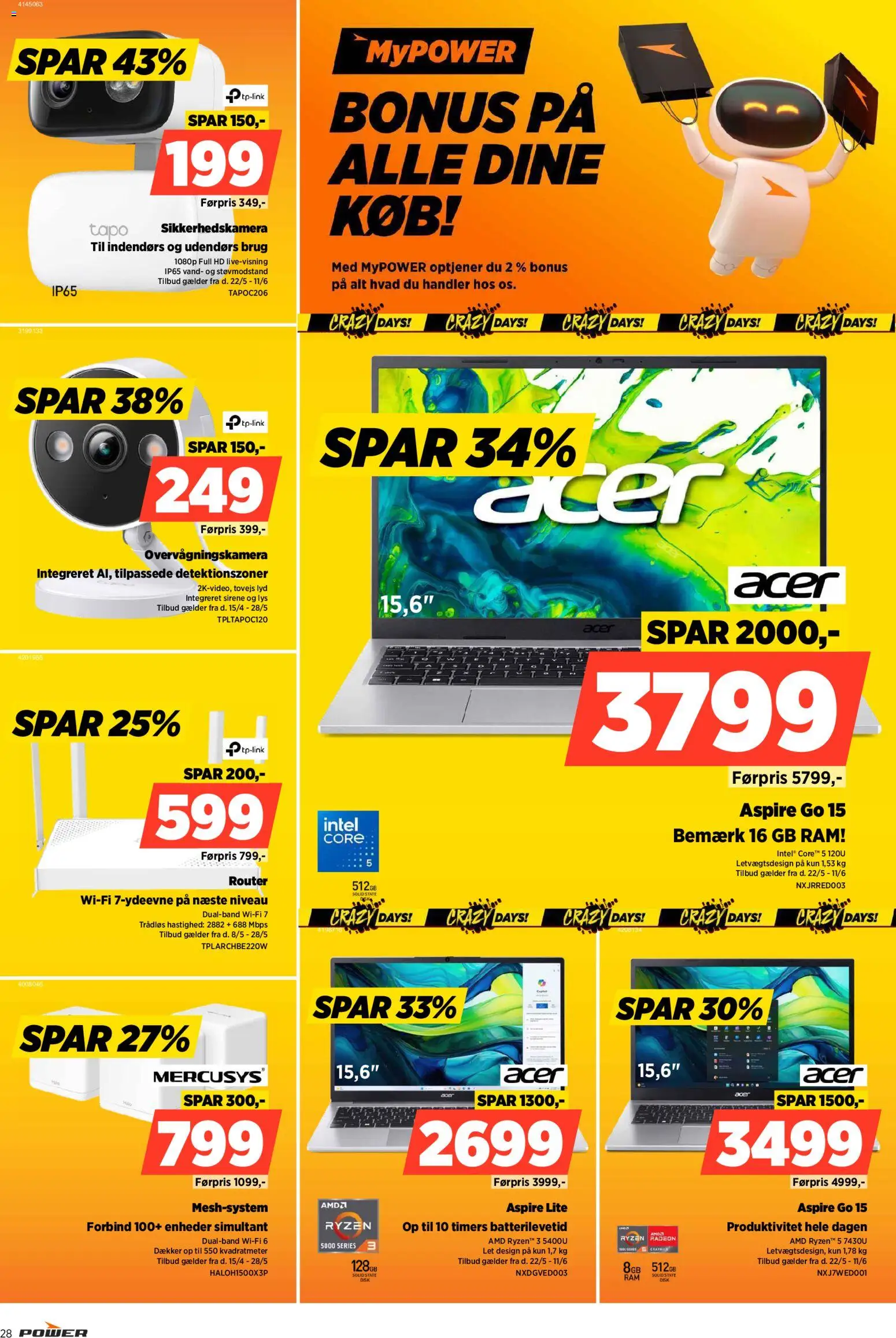 🛍️ Power - Tilbudsavis fra 22/05/2026 » Se eksklusive tilbud og spar penge i dag! 💰 | Danmark