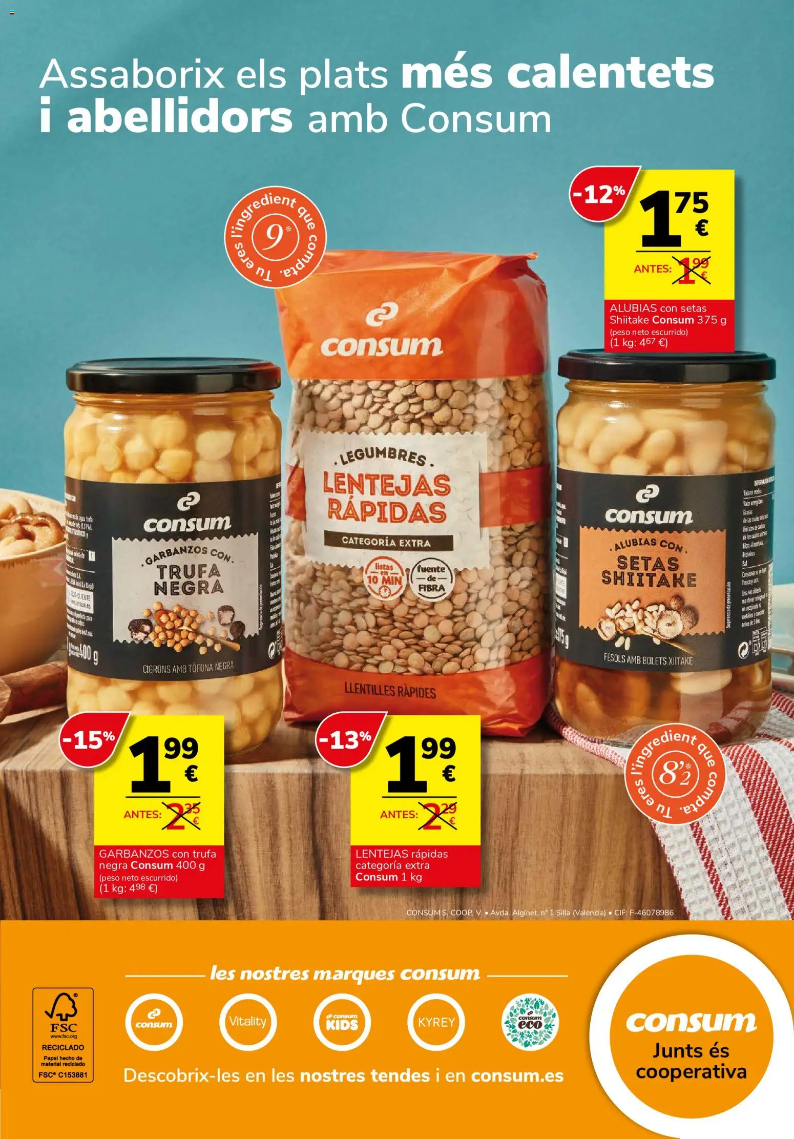 Consum - folleto Folleto in España