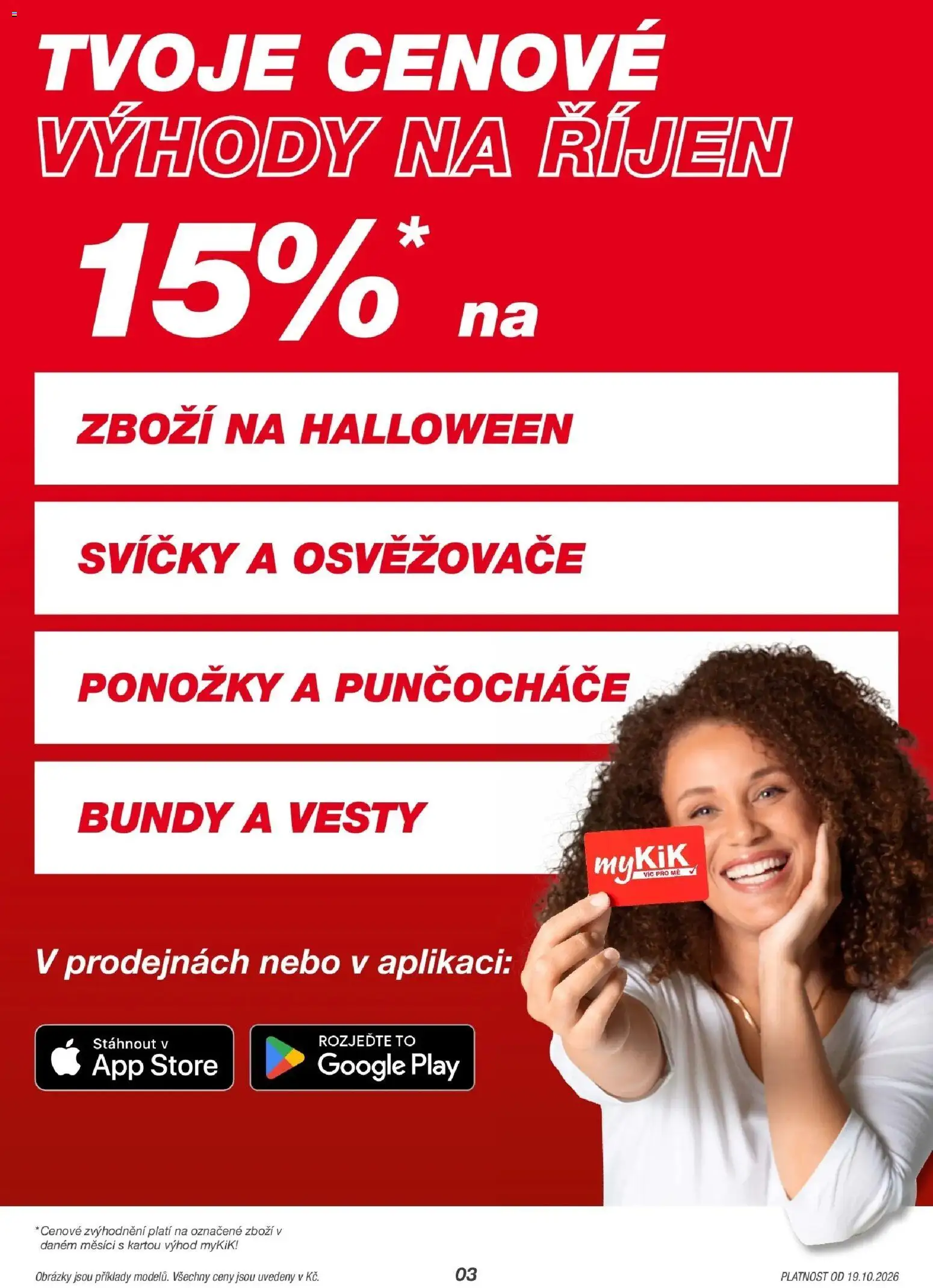 Kik aktuální leták Leták in Česko