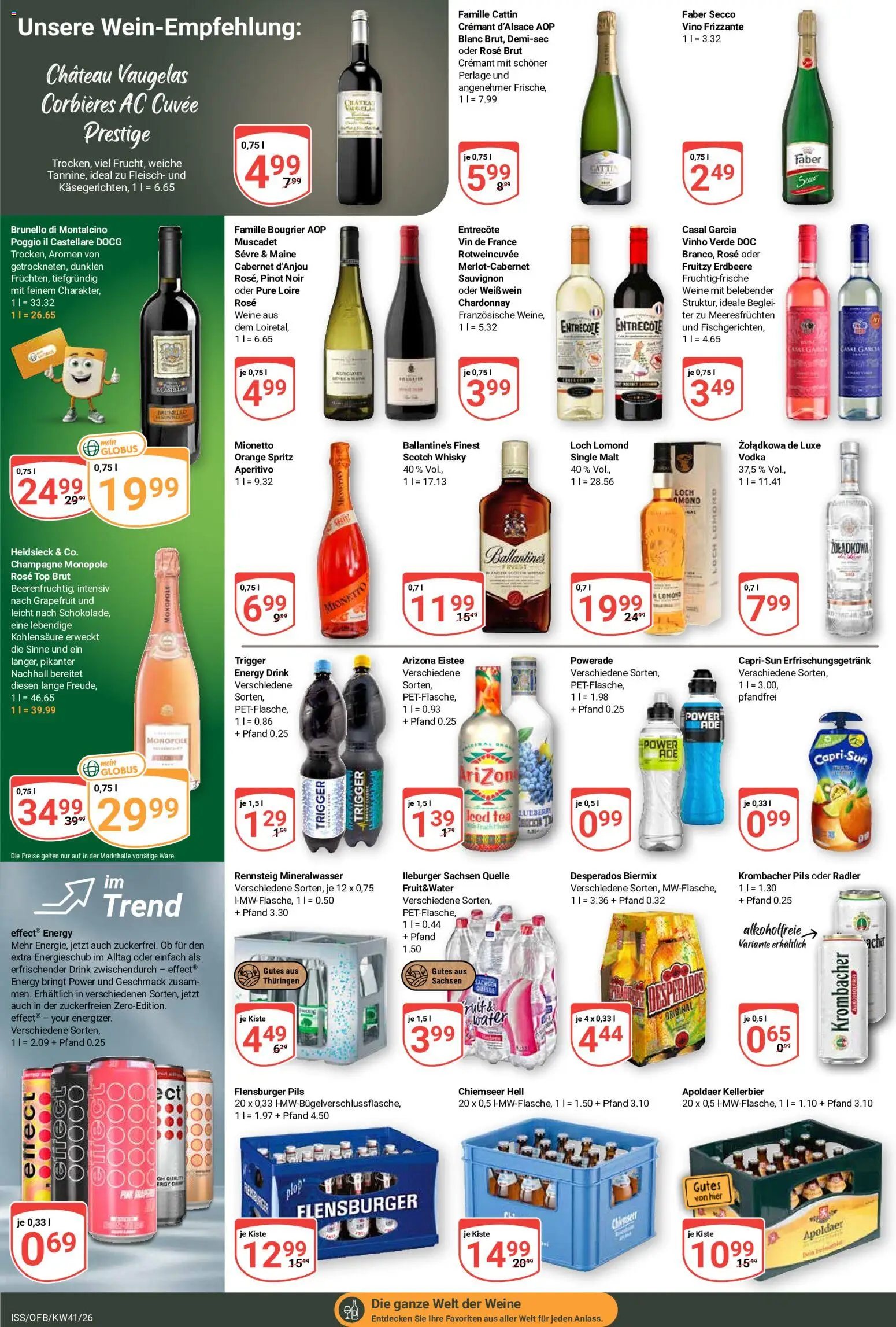 Globus Prospekt Prospekt in Deutschland