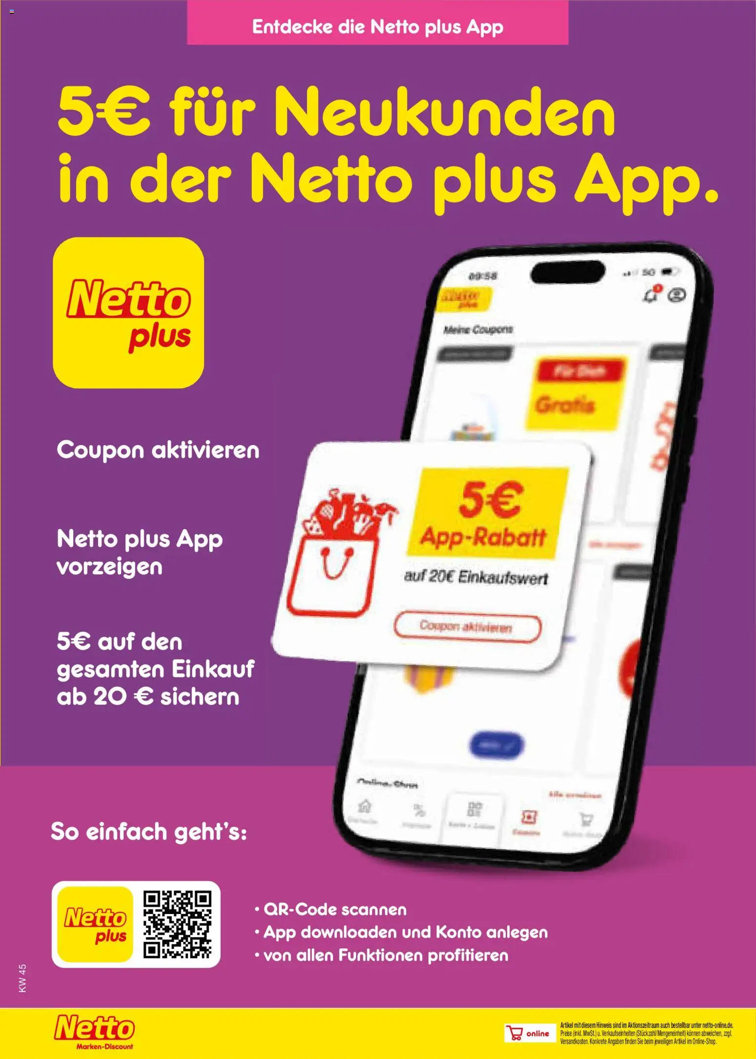 Netto Marken-Discount Prospekt Prospekt in Deutschland