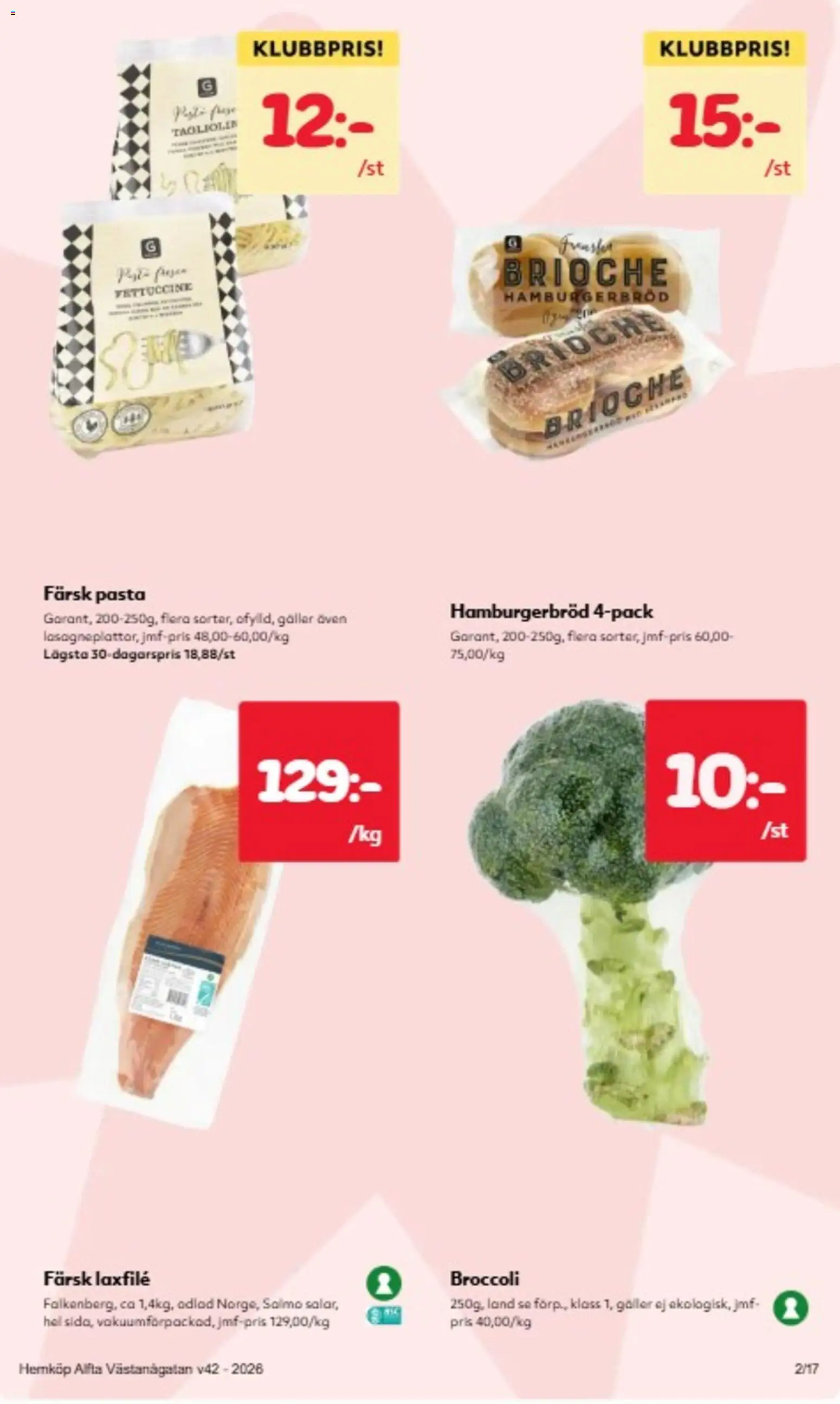 Hemköp erbjudanden Reklamblad in Sverige