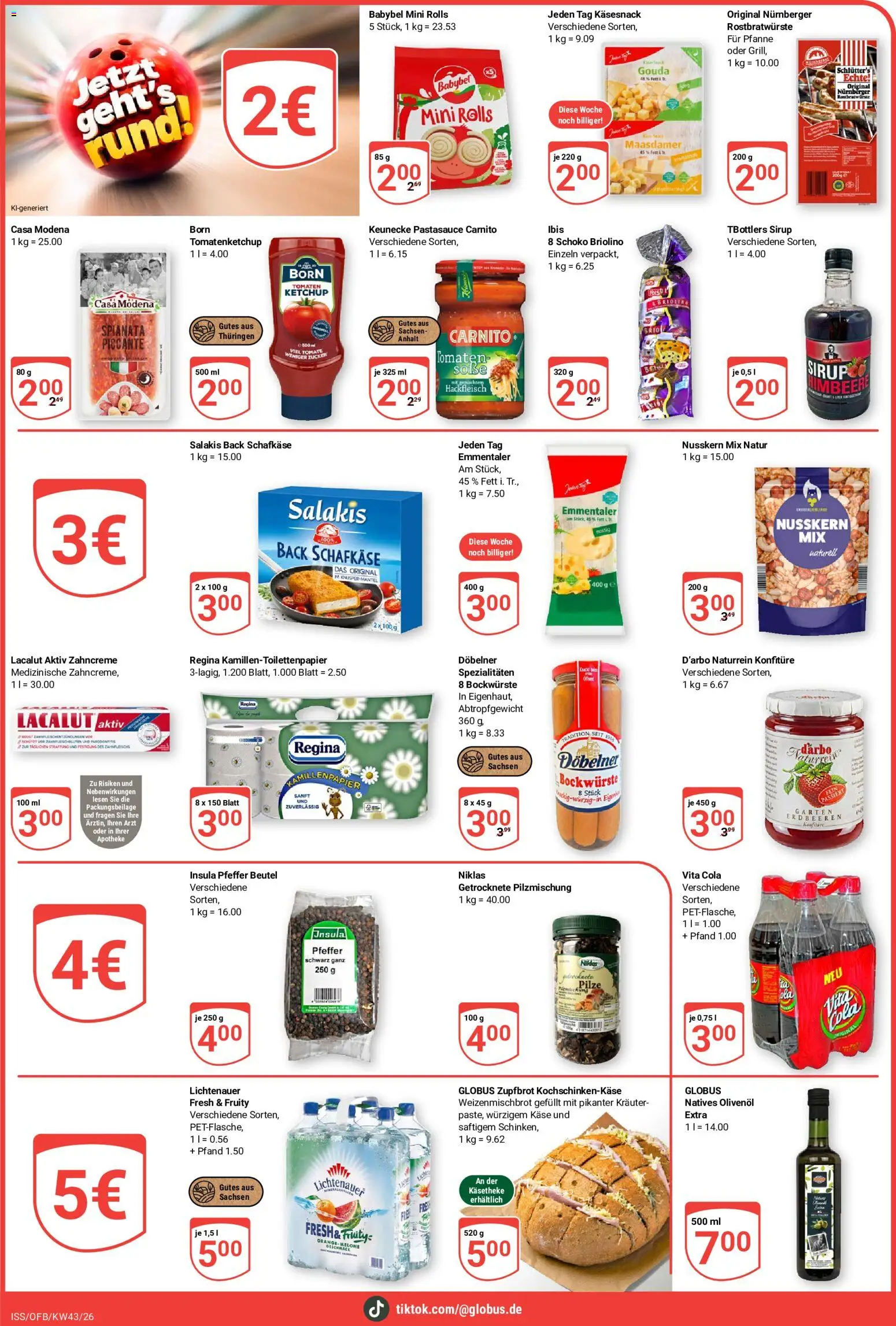 Globus Prospekt Prospekt in Deutschland