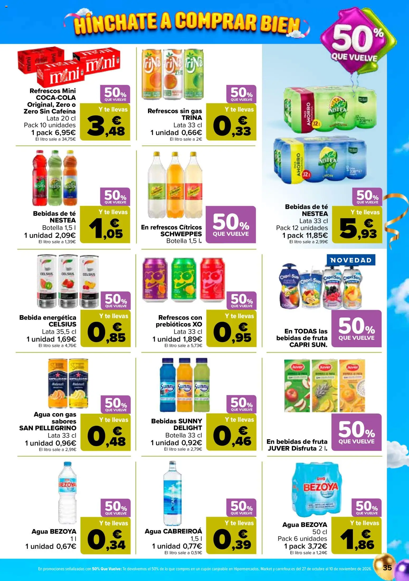 Carrefour folleto Folleto in España