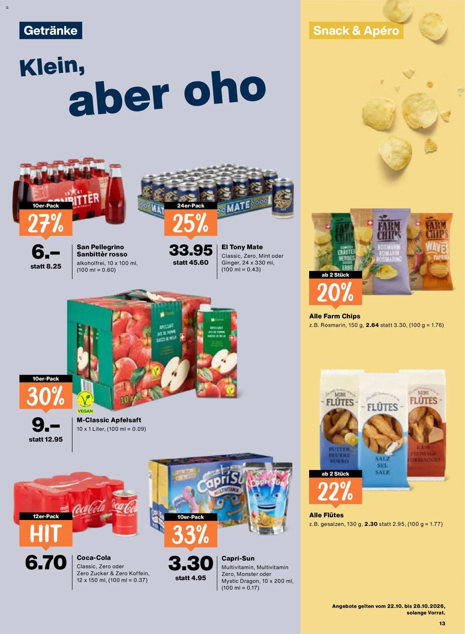 Migros aktionen Prospekt in Schweiz