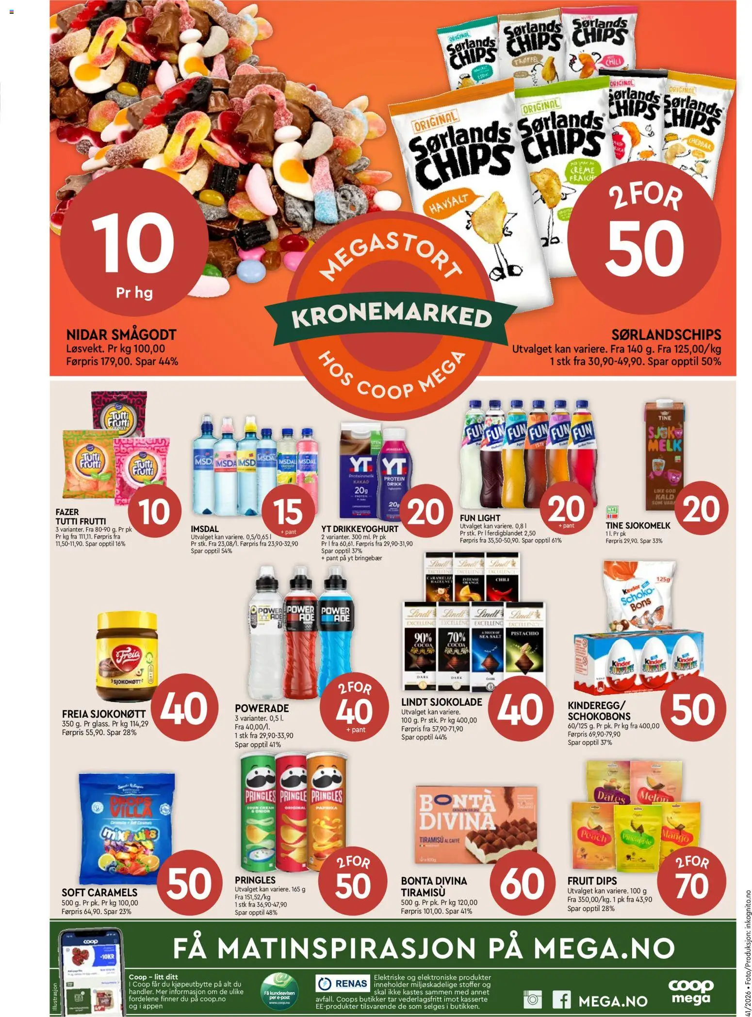 Coop Mega kundeavis Kundeavis in Norge