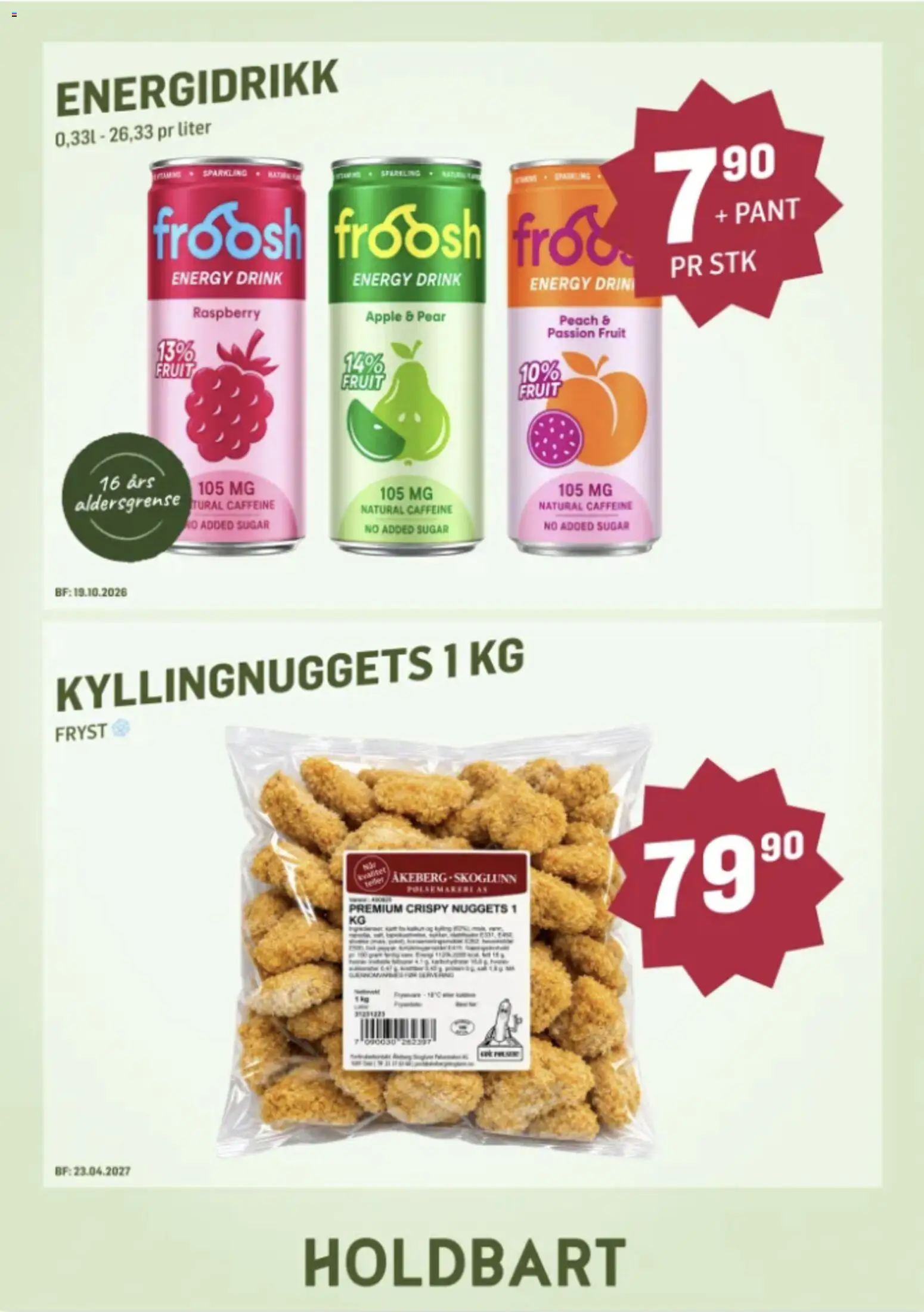 Holdbart kundeavis Kundeavis in Norge