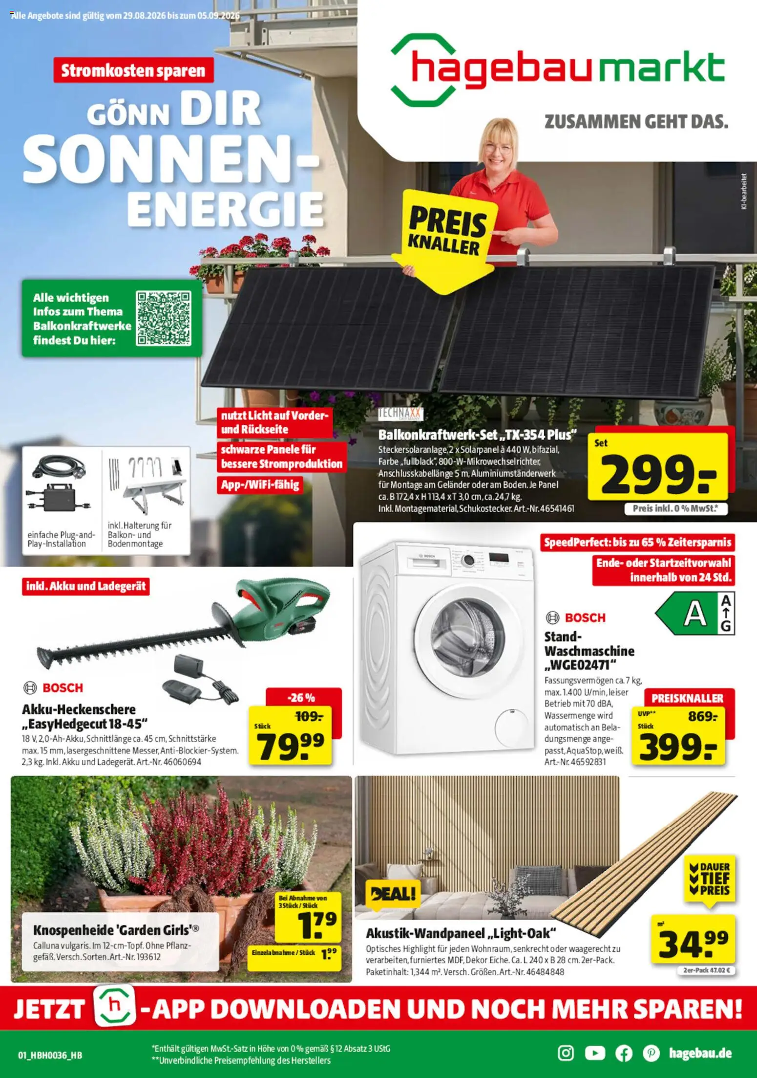 Hagebau Prospekt Prospekt in Deutschland