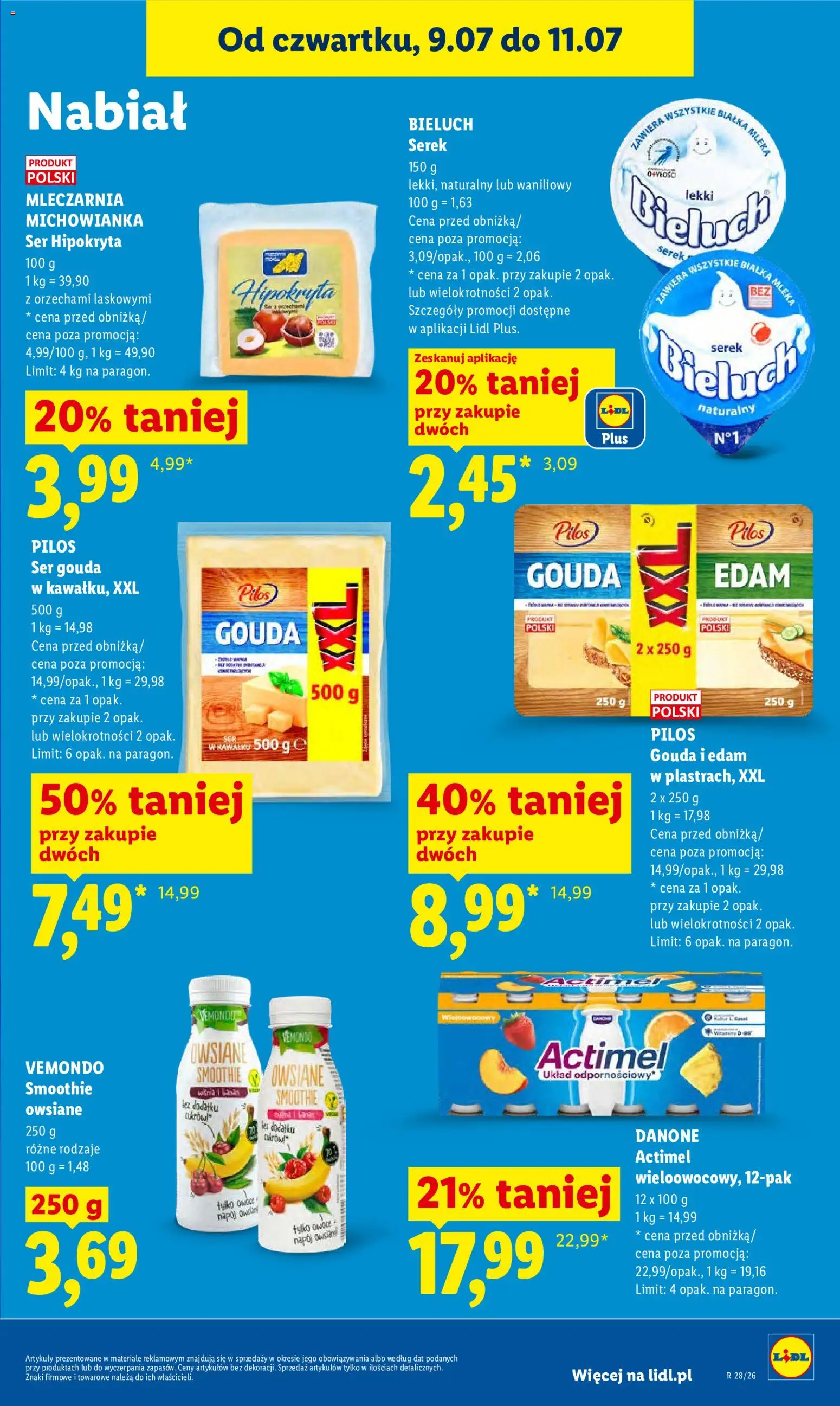 🔥Gazetka Lidl od 09.07.2026: Ceny, które musisz zobaczyć! 🤯💯 | Polska