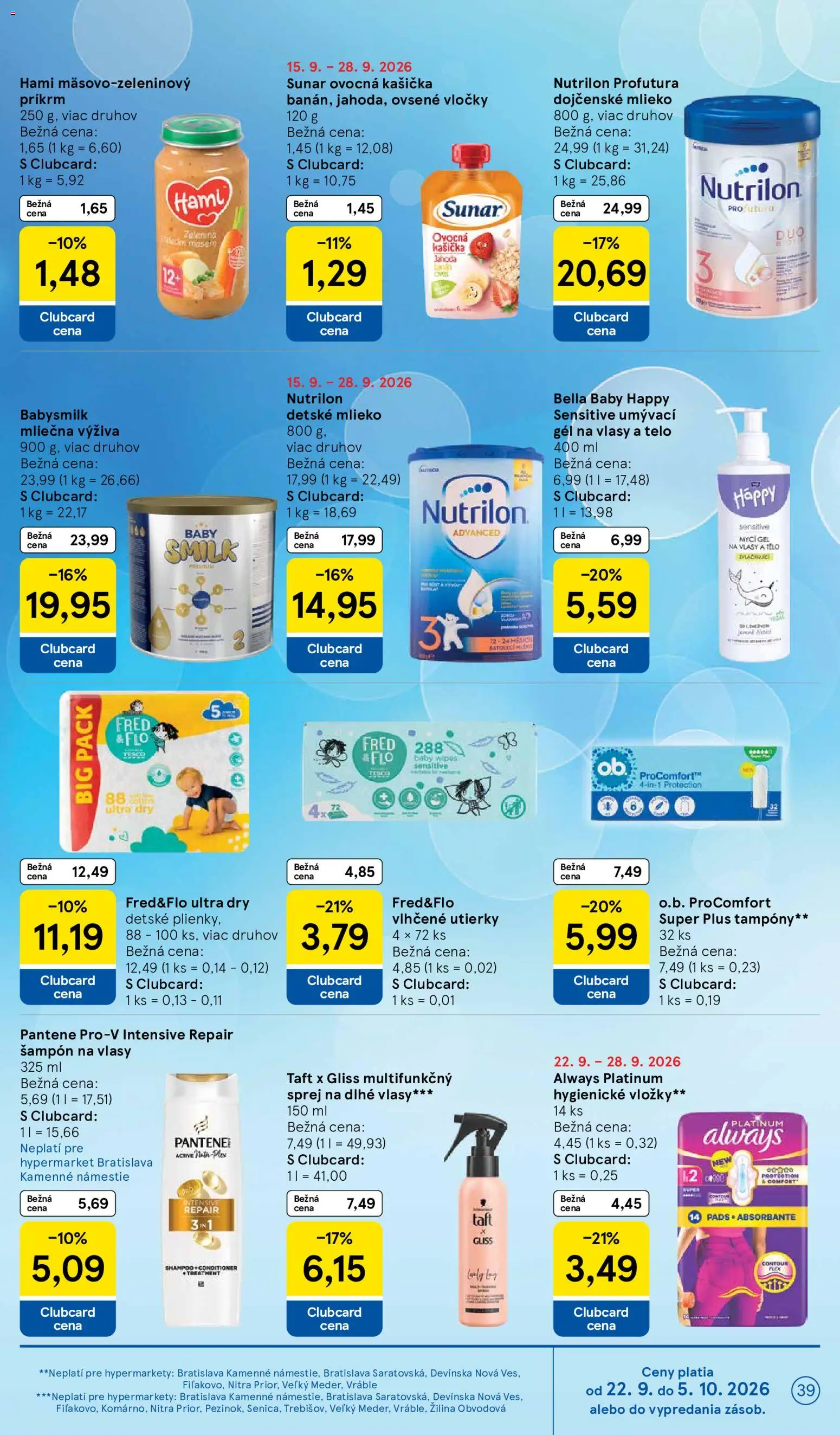 Tesco Hypermarket - leták Leták in Slovensko