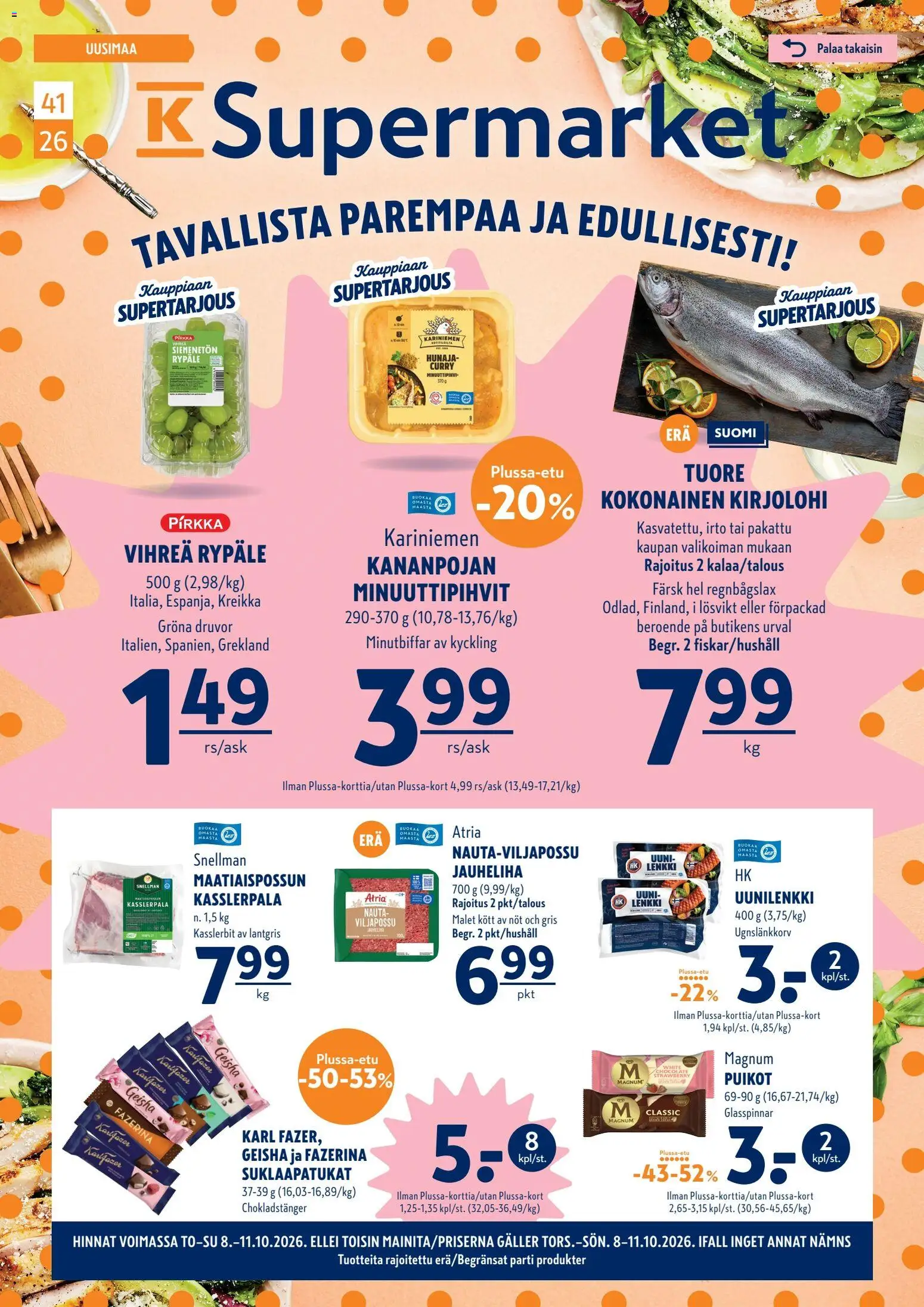 K-Supermarket tarjoukset Kuvasto in Suomi