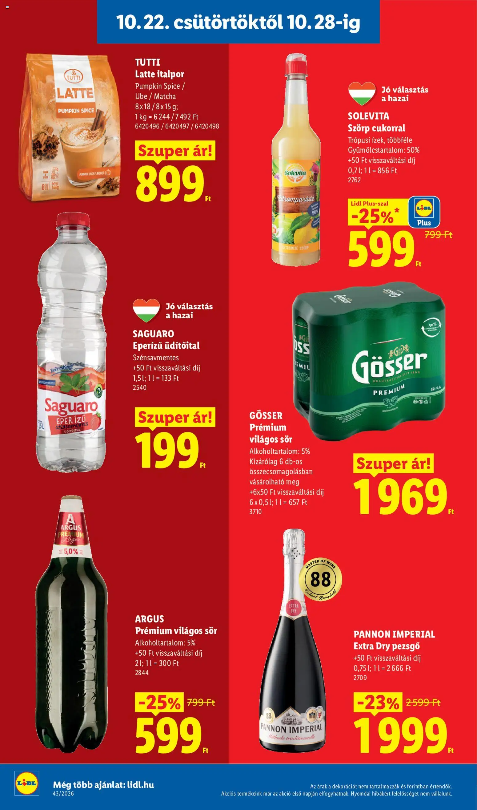 Lidl akciós újság Akciós újság in Magyarország