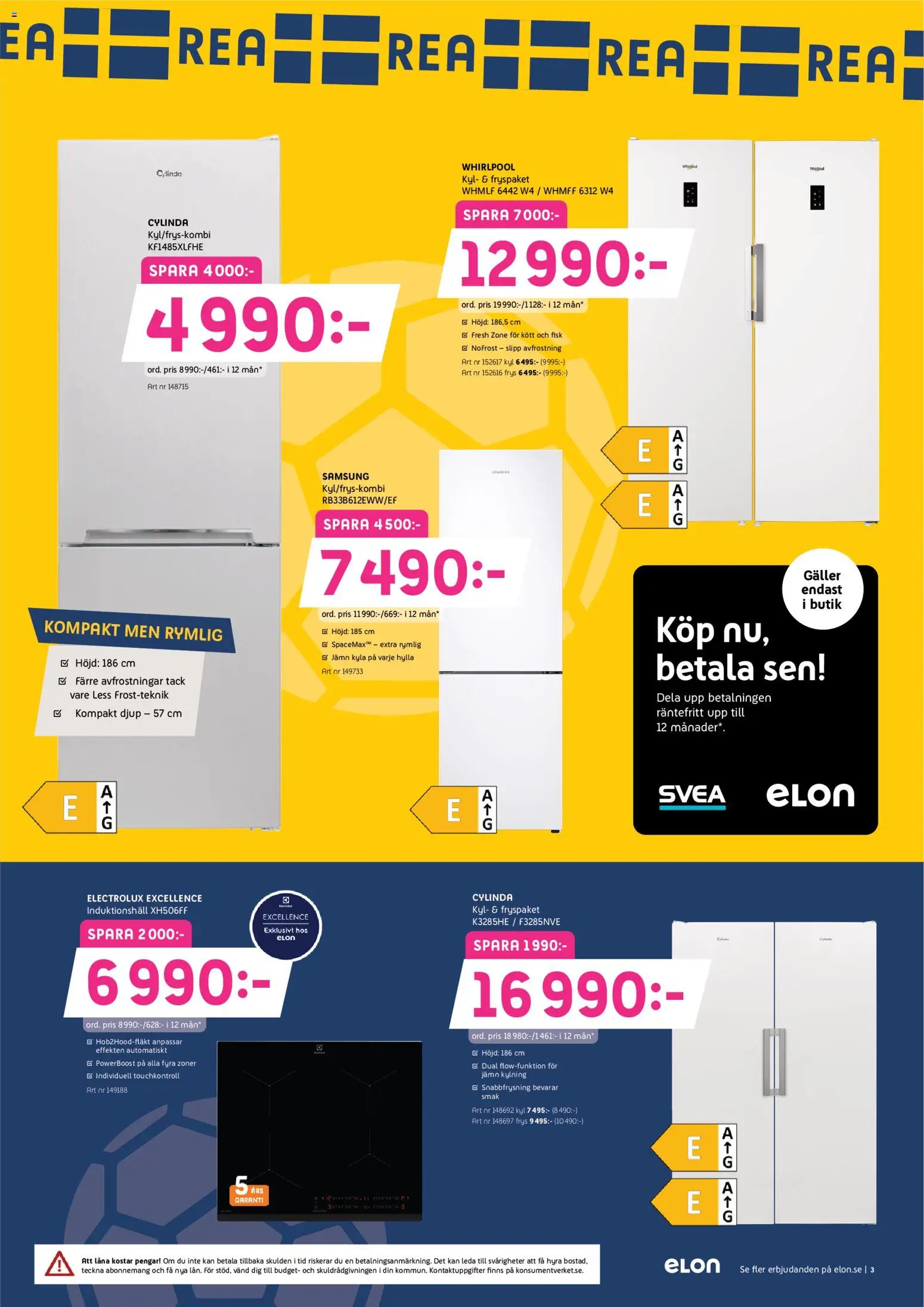 Nuvarande Elon erbjudanden från 📣 22/06/2026 - 12/07/2026 📣 | Sverige