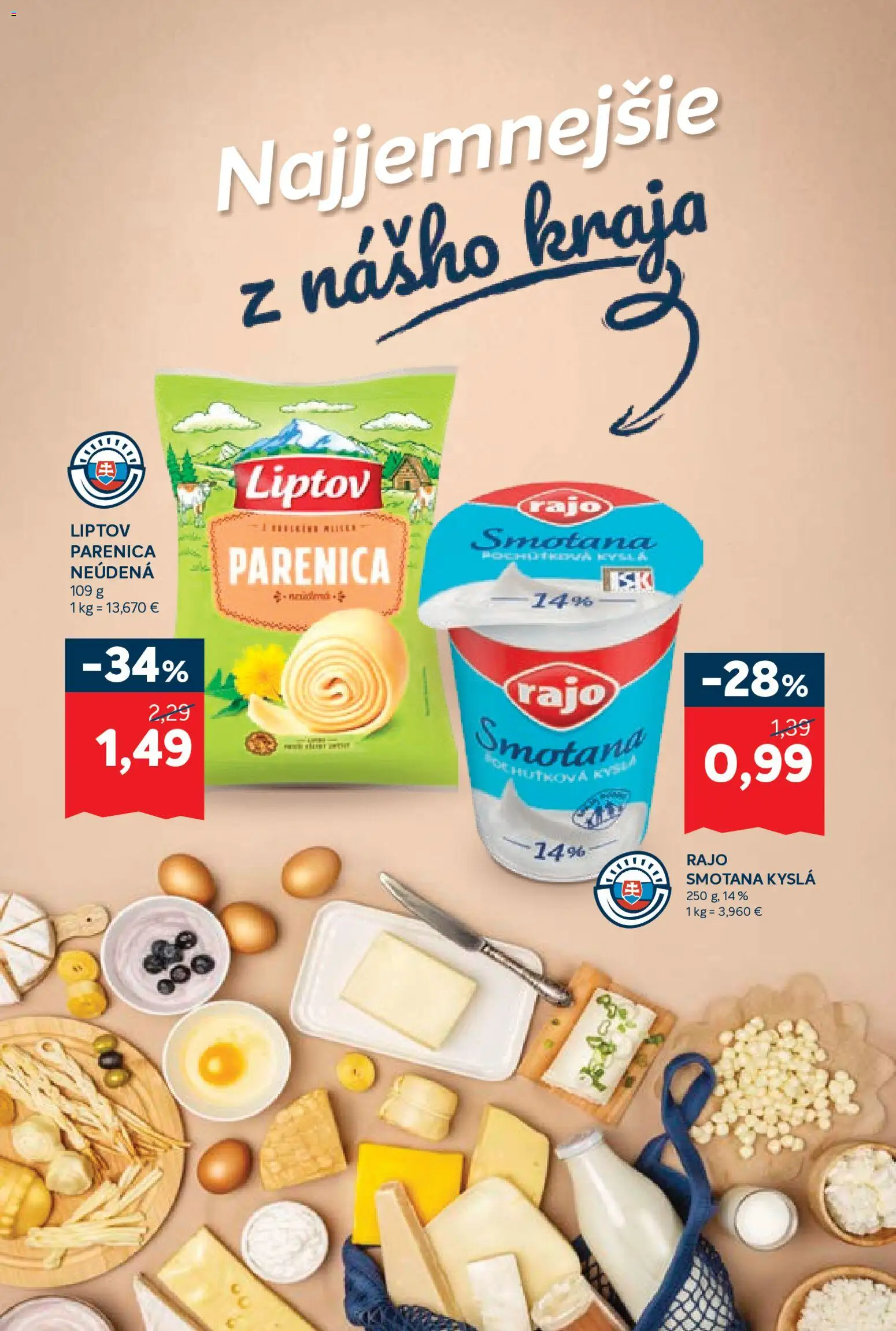 Kraj leták Leták in Slovensko