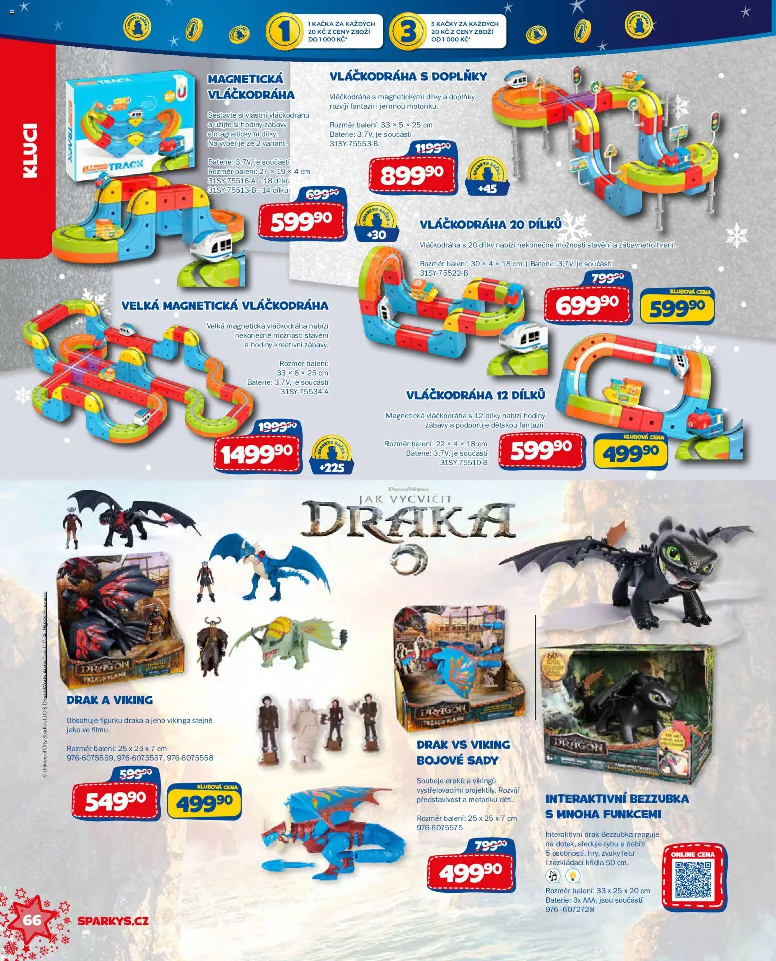 Sparkys katalog Vánoce 2026 Leták in Česko