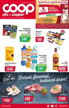 COOP COOP akciós újság