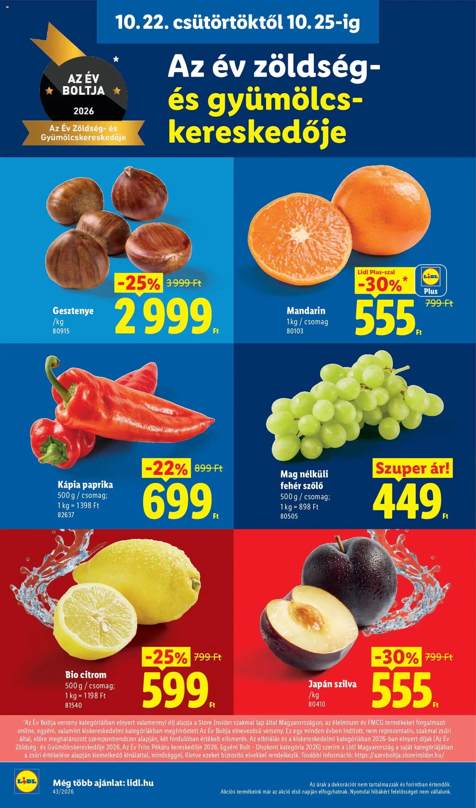Lidl akciós újság Akciós újság in Magyarország