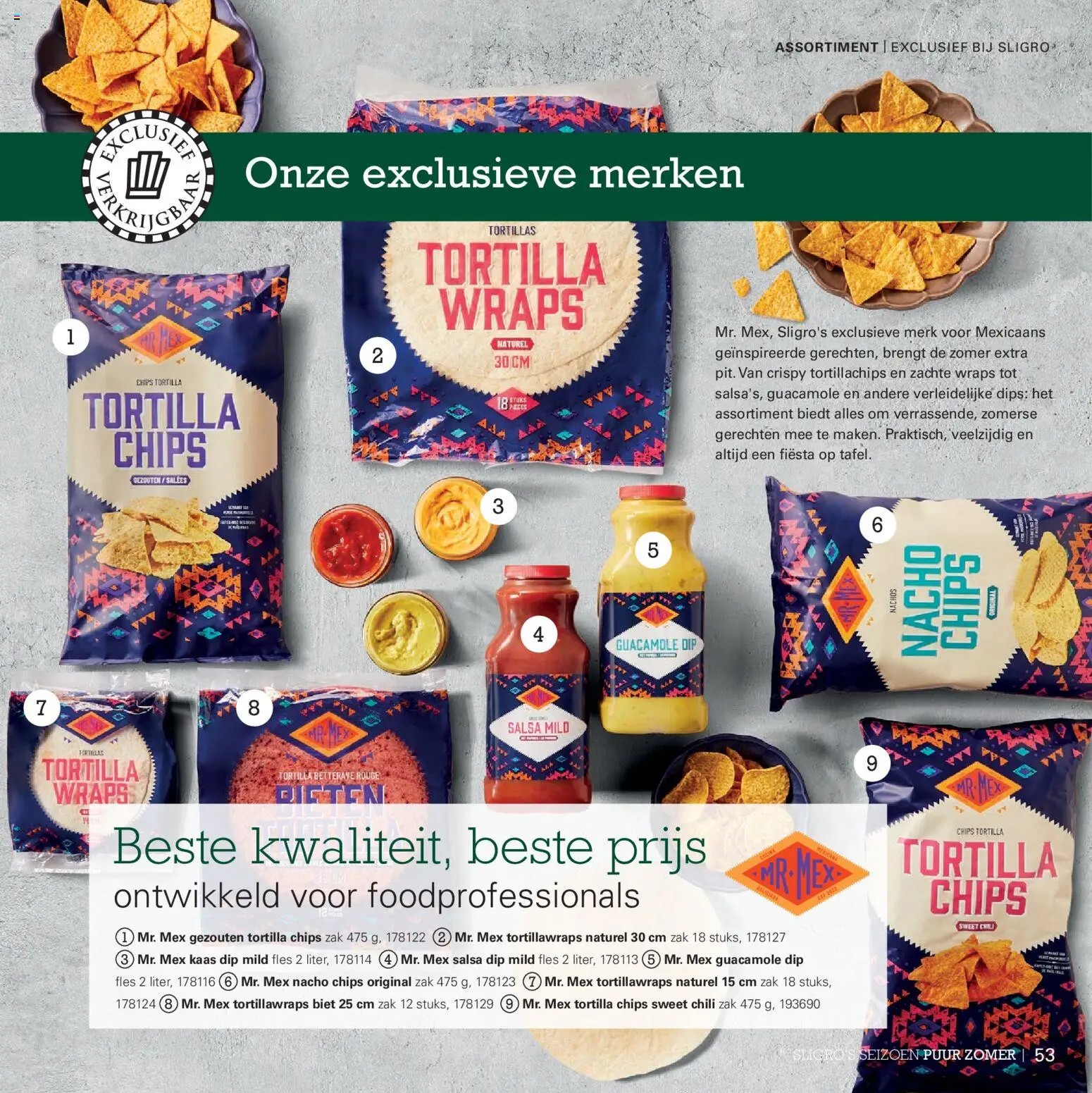 Sligro folder - Seizoen Folder in Nederland