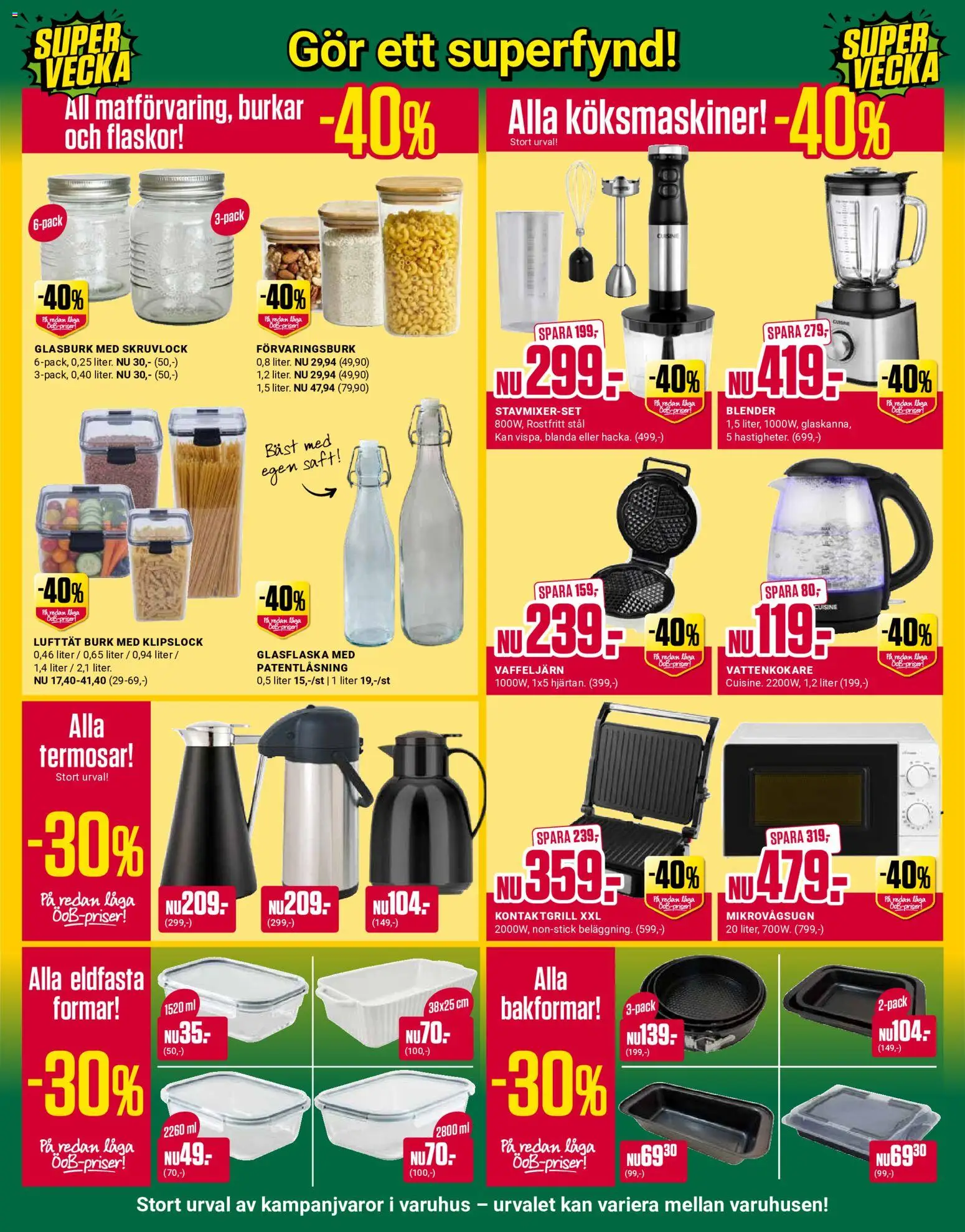 ÖoB erbjudanden Reklamblad in Sverige