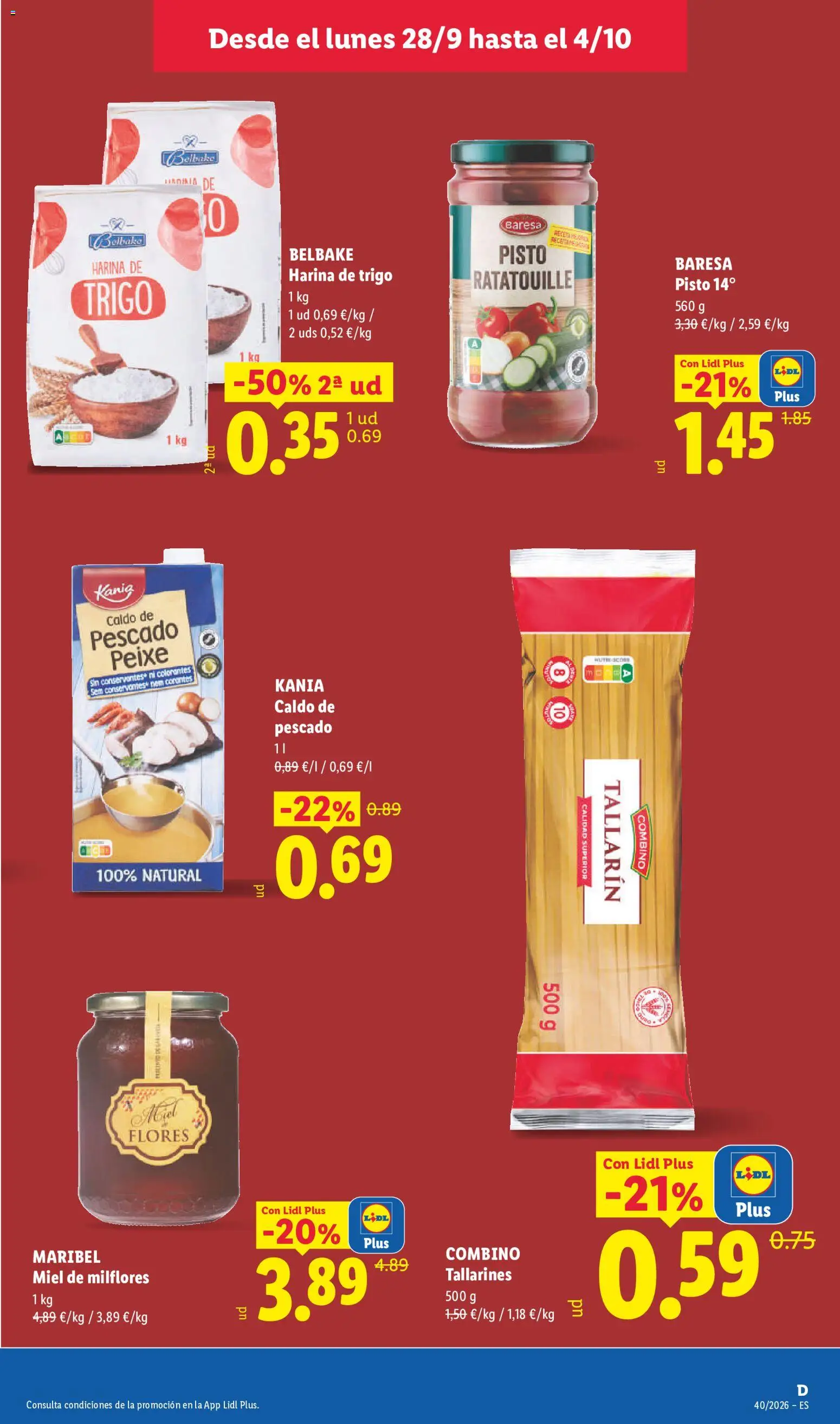 Lidl folleto Folleto in España