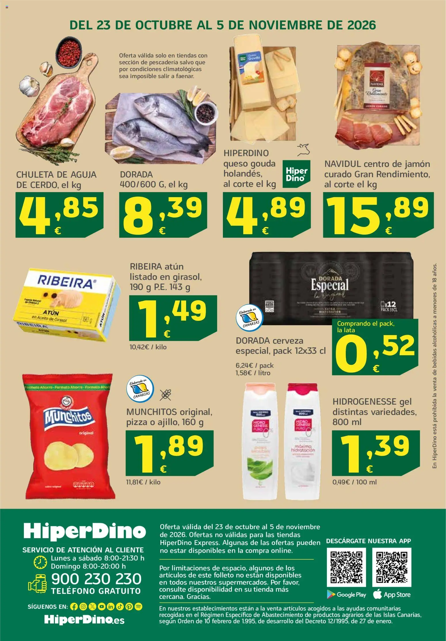 HiperDino folleto Folleto in España