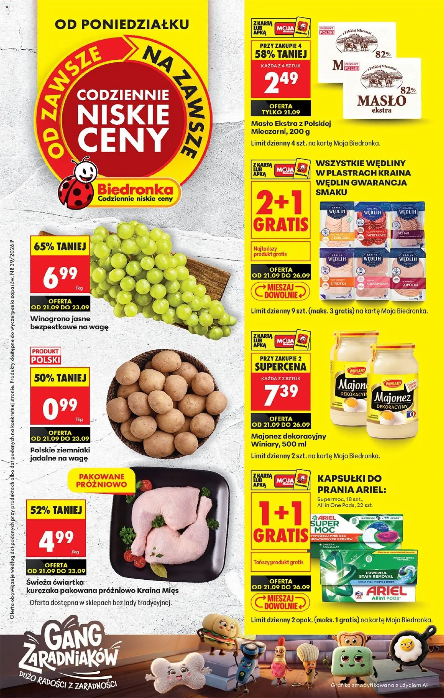 Biedronka gazetka od poniedziałku Gazetka in Polska