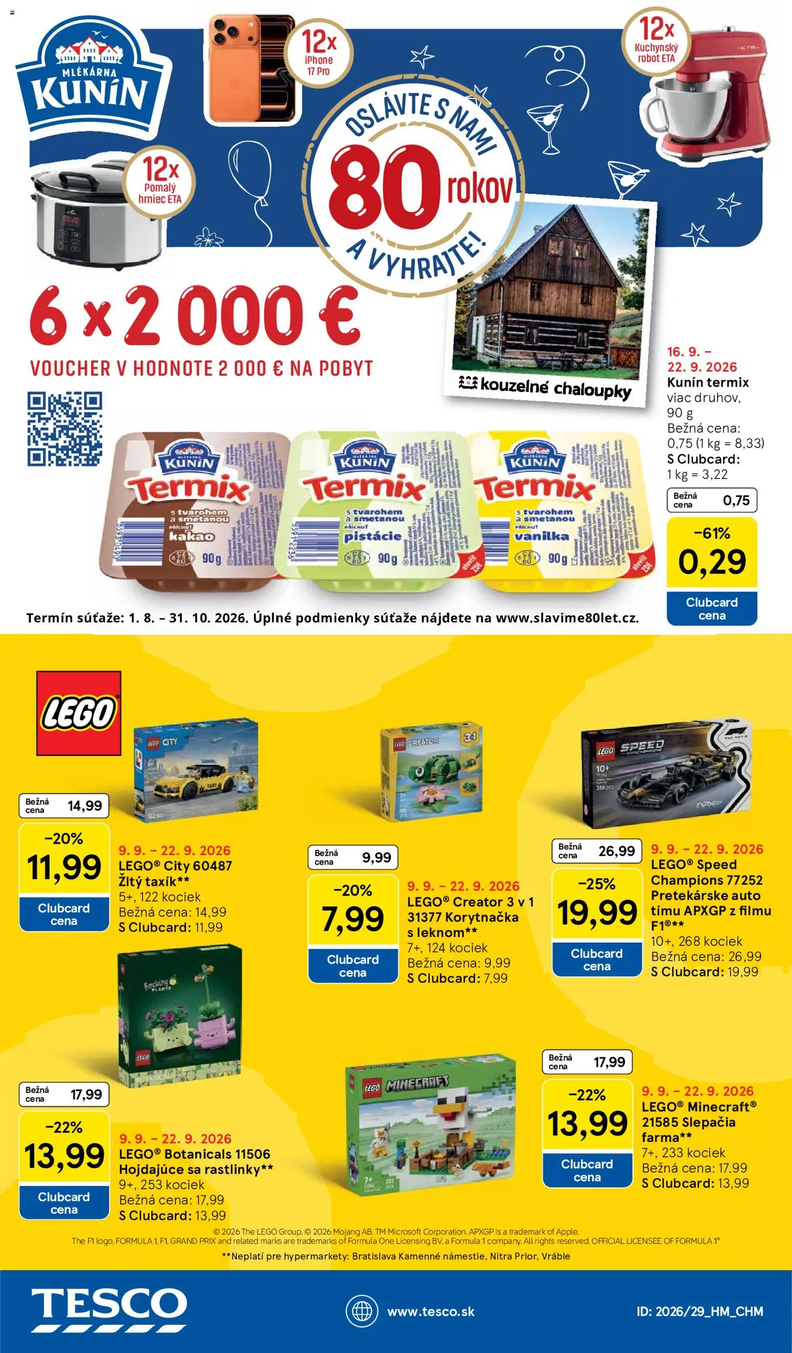 Tesco Hypermarket - leták Leták in Slovensko